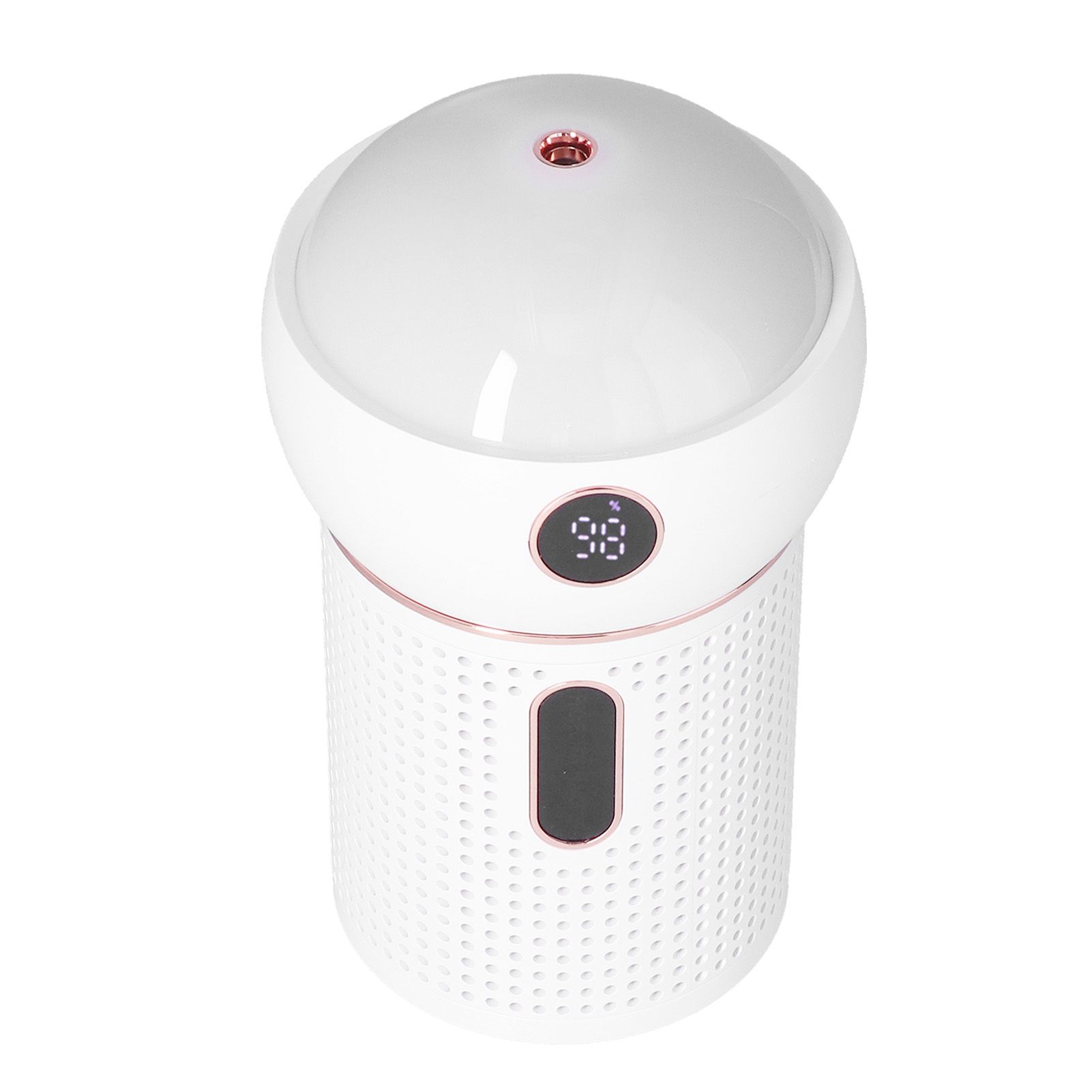 630ml Large Capacity Humidifier Single Spray 360° Projection Humidifier for Home Car USB ChargingWhite - Image 8