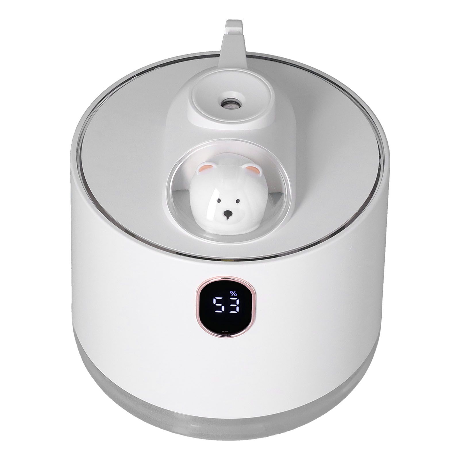 500ml Large Capacity Humidifier Spacecraft Night Light USB Charging Car Humidifier for HomeWhite - Image 3