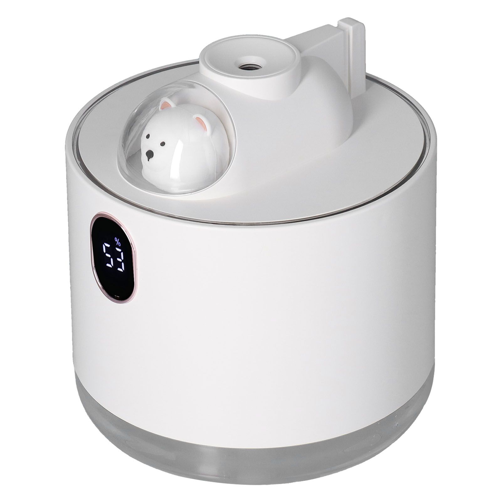 500ml Large Capacity Humidifier Spacecraft Night Light USB Charging Car Humidifier for HomeWhite - Image 5