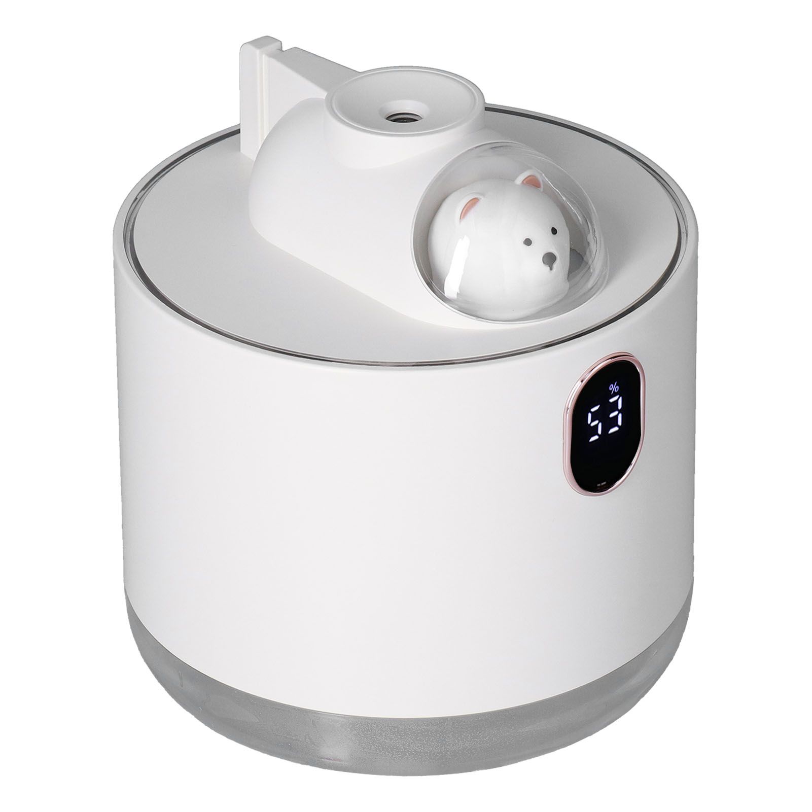 500ml Large Capacity Humidifier Spacecraft Night Light USB Charging Car Humidifier for HomeWhite - Image 6