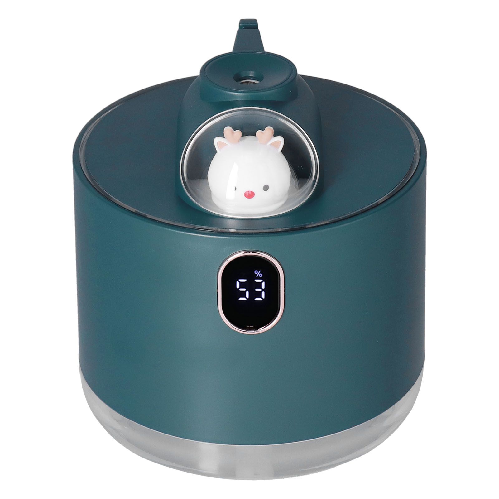500ml Large Capacity Humidifier Spacecraft Night Light USB Charging Car Humidifier for HomeGreen - Image 4