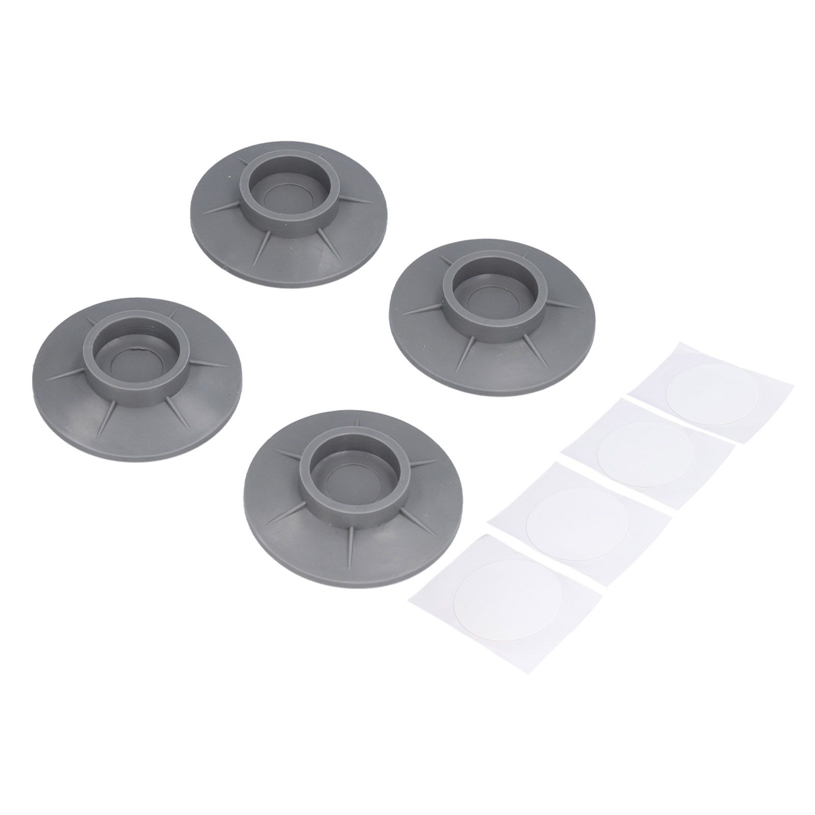 4Pcs Vacuum Suction Cup Design Washing Machine Feet Pad Non Slip Anti Vibration Noise Reduction Pad - Image 3
