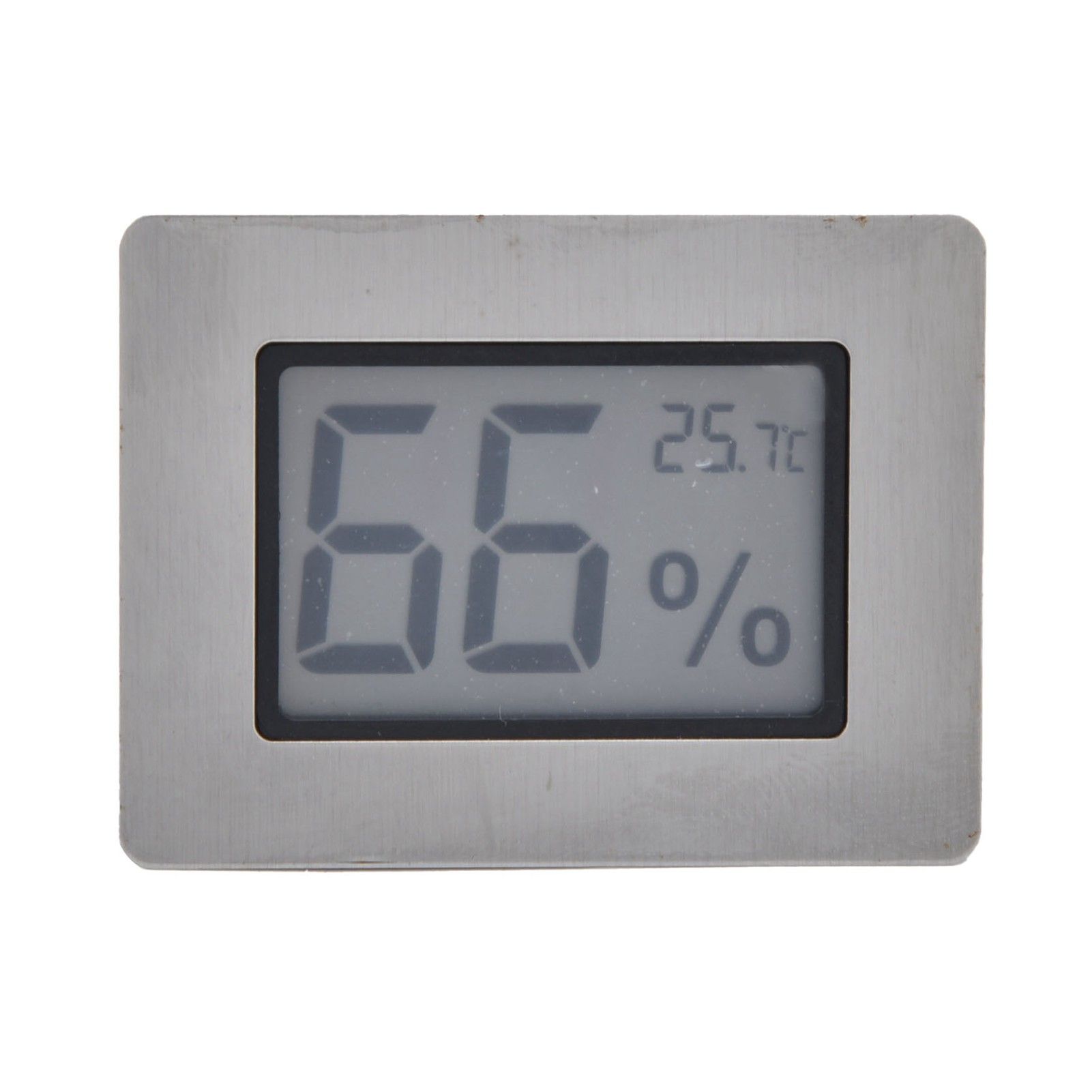 Embedded Design LCD Electronic Thermometer Hygrometer for Cigar Box Guitar Case Wine Cabinet - Image 1