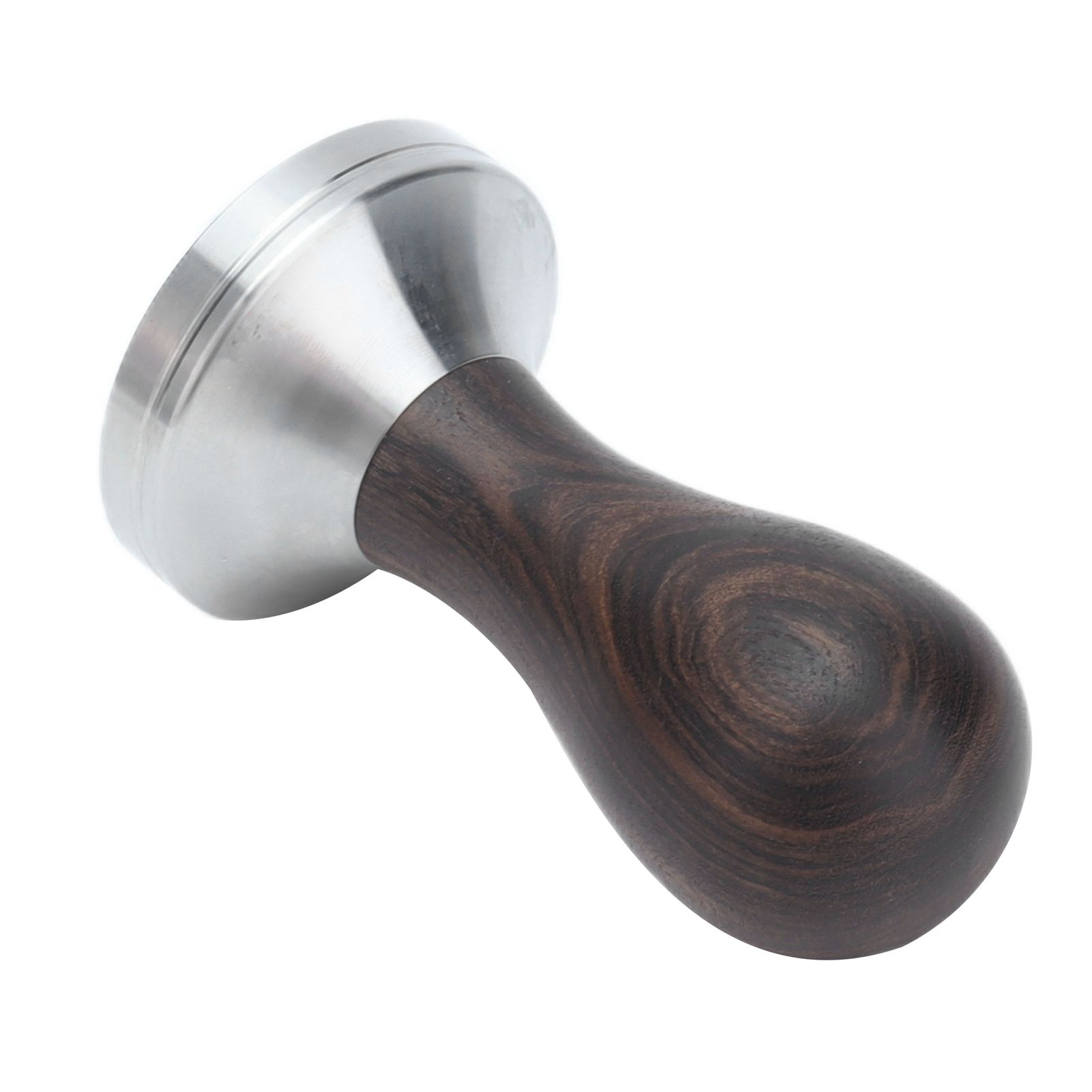 53mm Coffee Powder Tamper Stainless Steel Coffee Hammer with Wood Handle for Home Office - Image 3