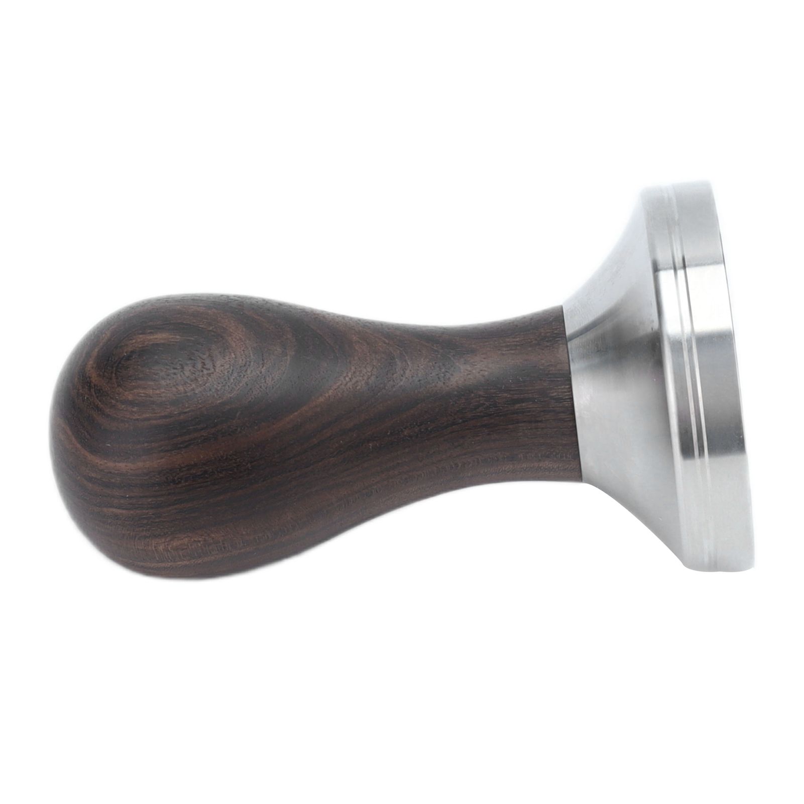 53mm Coffee Powder Tamper Stainless Steel Coffee Hammer with Wood Handle for Home Office - Image 4