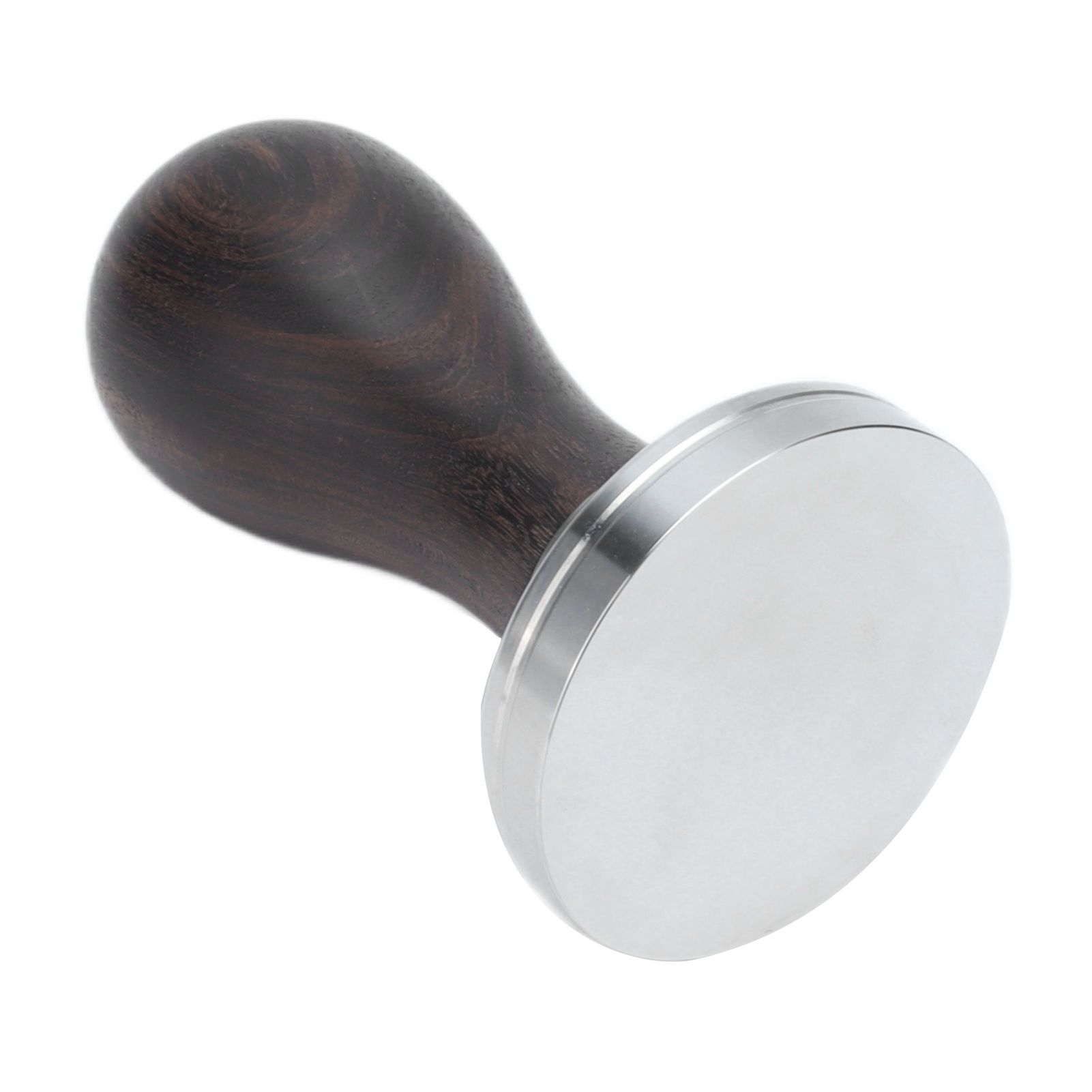 53mm Coffee Powder Tamper Stainless Steel Coffee Hammer with Wood Handle for Home Office - Image 5