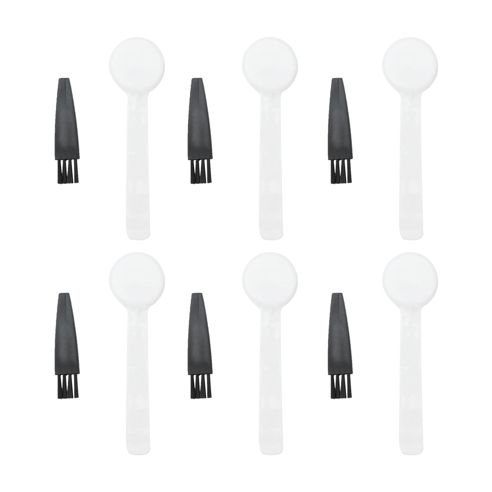 100Set Reusable 4g Coffee Measuring Spoon Brush Kit Coffee Making Accessory for Home Office Use - Image 3