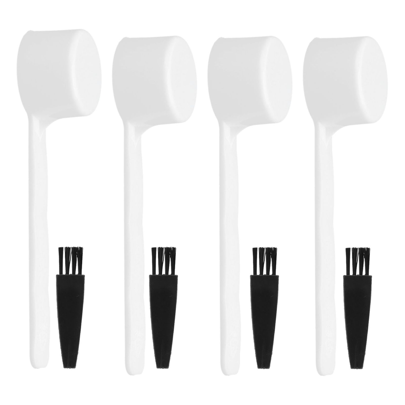100Set Reusable 4g Coffee Measuring Spoon Brush Kit Coffee Making Accessory for Home Office Use - Image 4
