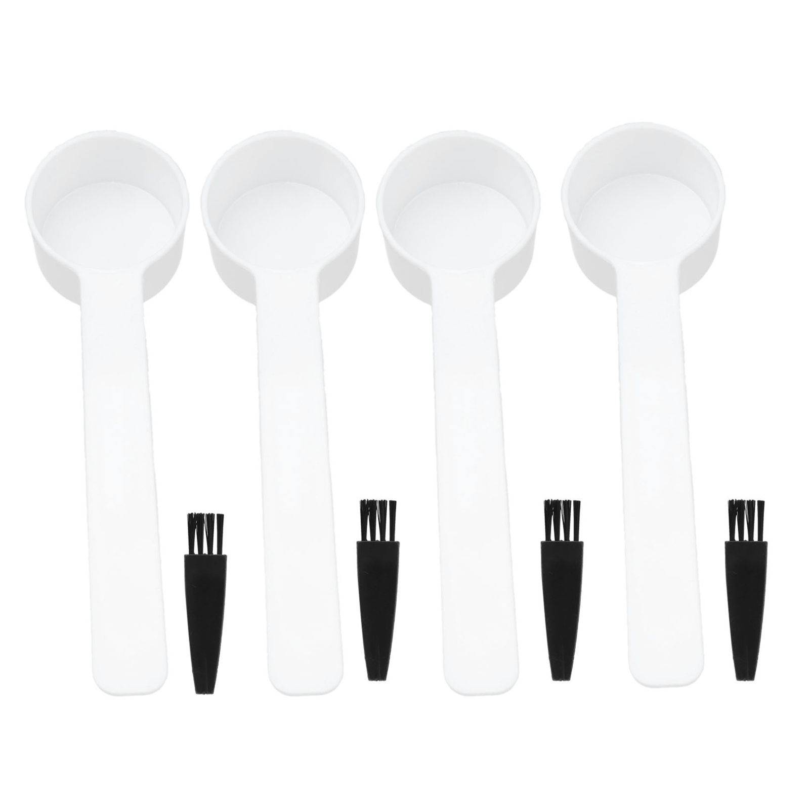 100Set Reusable 4g Coffee Measuring Spoon Brush Kit Coffee Making Accessory for Home Office Use - Image 7