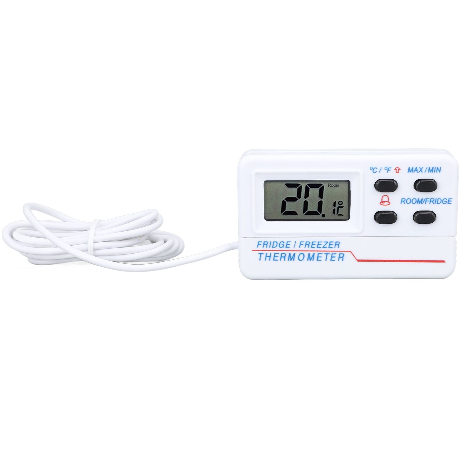 Digital Refrigerator Thermometer ‑50℃ to 70℃ ‑58℉ to 158℉ High Accuracy Digital Freezer Temperature Meter with Alarm Function - Image 2
