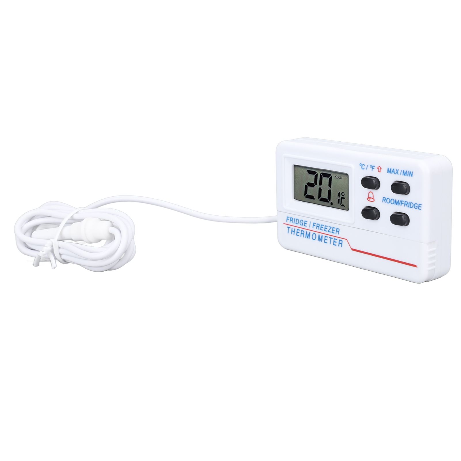 Digital Refrigerator Thermometer ‑50℃ to 70℃ ‑58℉ to 158℉ High Accuracy Digital Freezer Temperature Meter with Alarm Function - Image 3