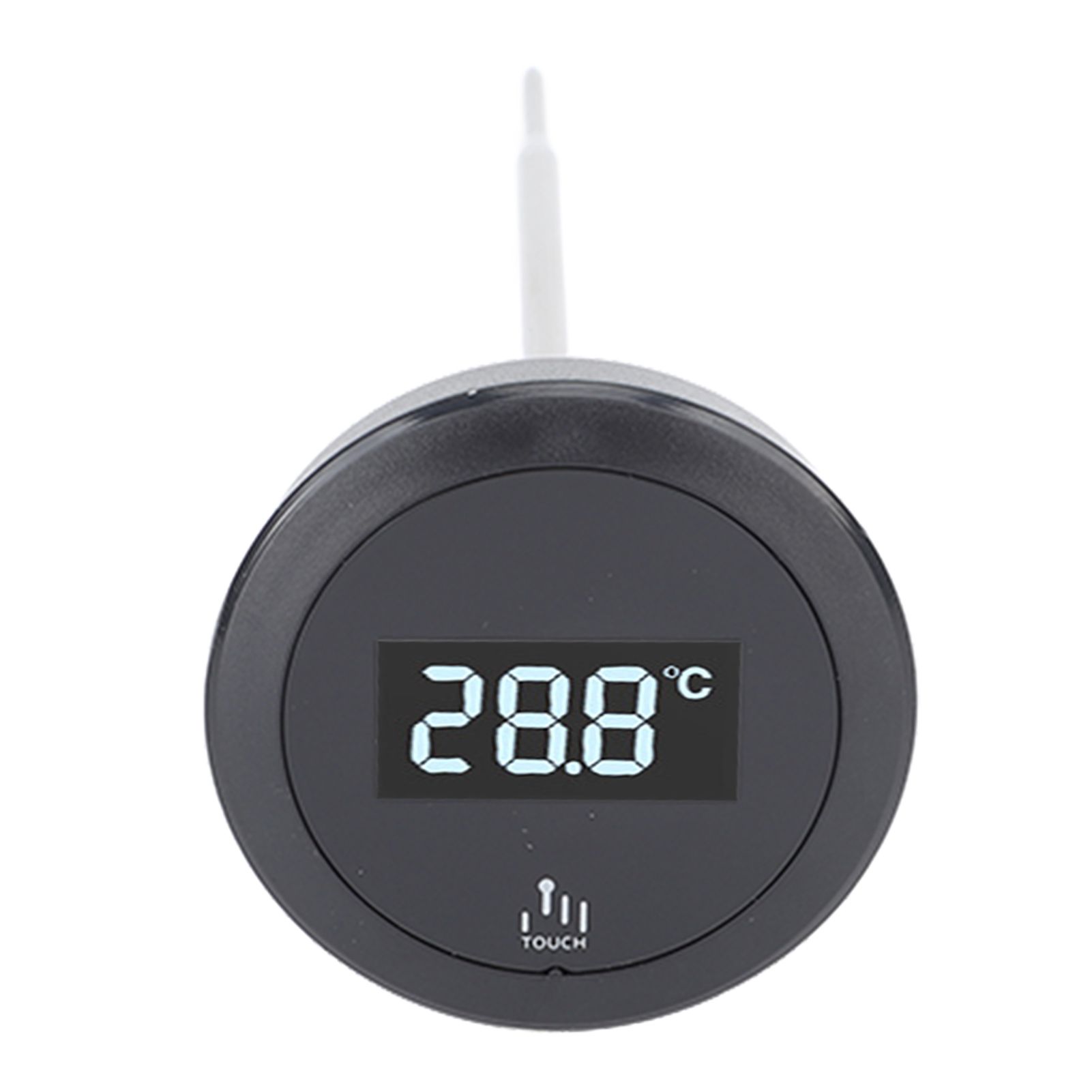Digital Touch Screen Thermometer IP65 Waterproof Thermometer with Stainless Steel Probe Backlight for Coffee Milk Pot Kettle Temperature Measurement - Image 1