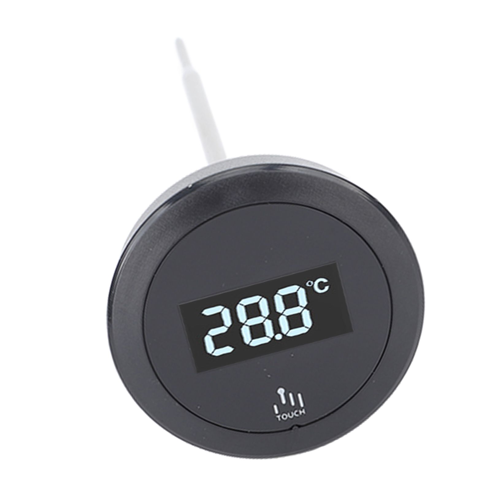 Digital Touch Screen Thermometer IP65 Waterproof Thermometer with Stainless Steel Probe Backlight for Coffee Milk Pot Kettle Temperature Measurement - Image 2
