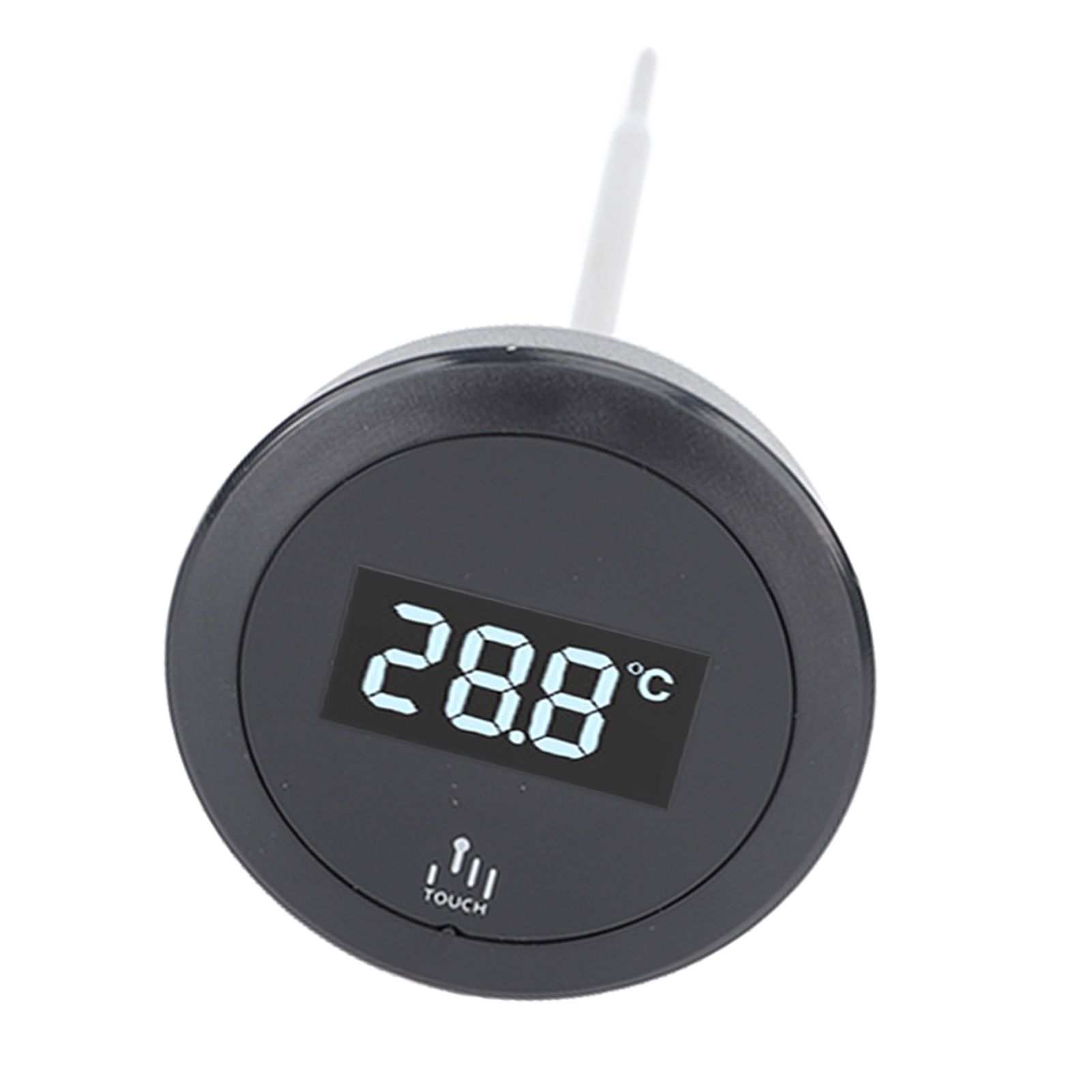 Digital Touch Screen Thermometer IP65 Waterproof Thermometer with Stainless Steel Probe Backlight for Coffee Milk Pot Kettle Temperature Measurement - Image 3