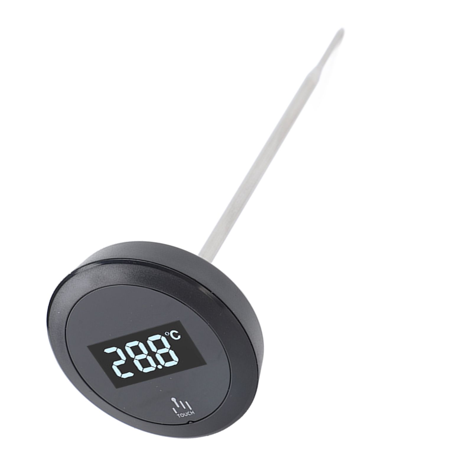 Digital Touch Screen Thermometer IP65 Waterproof Thermometer with Stainless Steel Probe Backlight for Coffee Milk Pot Kettle Temperature Measurement - Image 5