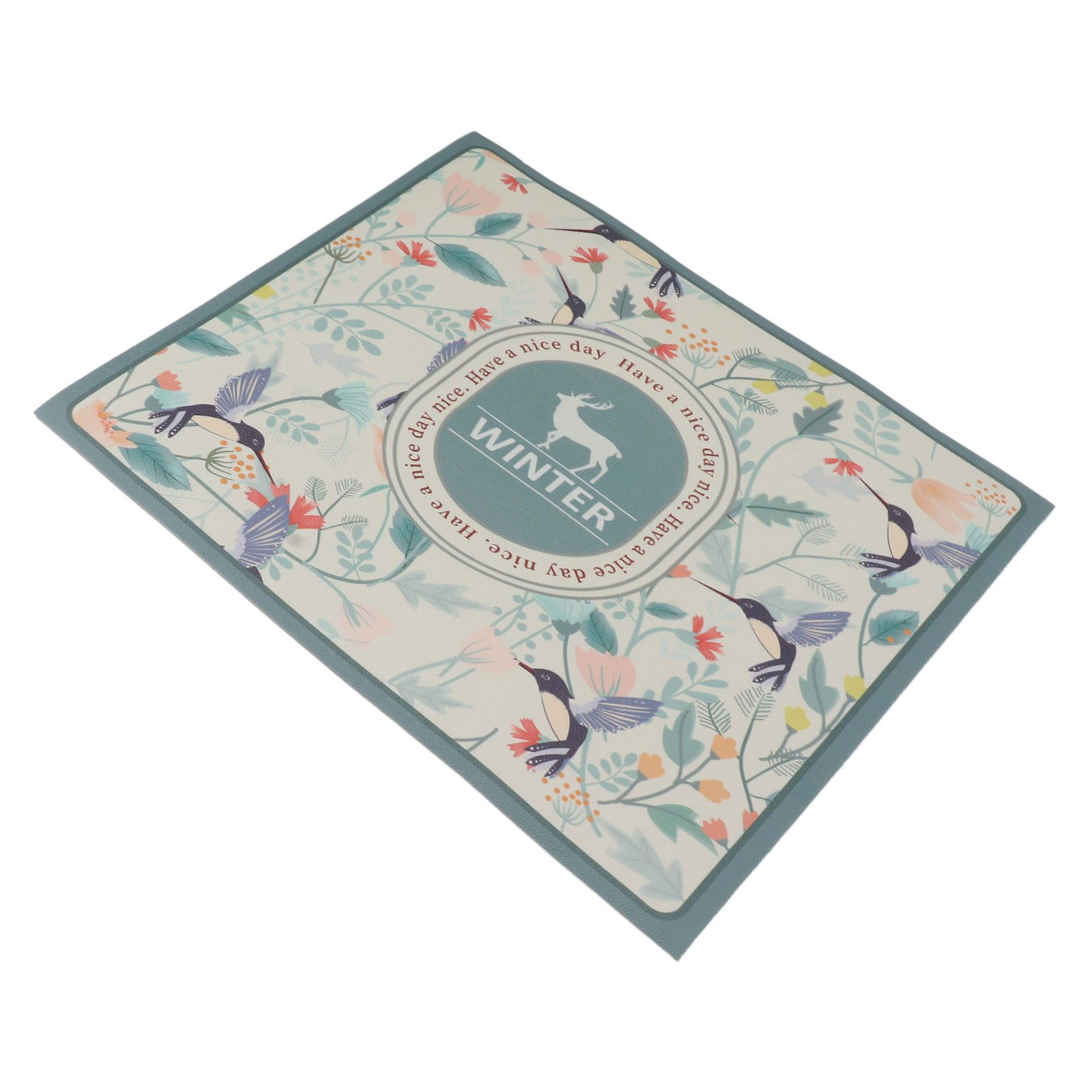Coffee Maker Mat Absorbent Spill Proof Waterproof Scratch Resistance Coffee Table Mat for Countertops 40x50cm / 15.7x19.7in - Image 5