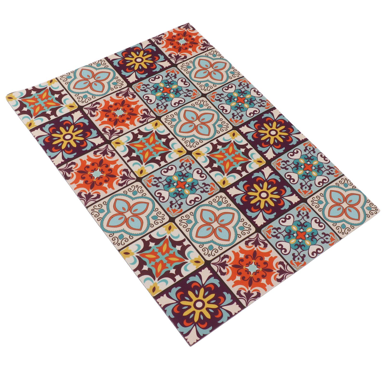 Coffee Bar Mat 3.5mm Thick Bright Colors Anti Slip Rubber Backed Waterproof Dish Drying Mat for Kitchen Dining Room 15.7in Wide and 19.7in Long - Image 5
