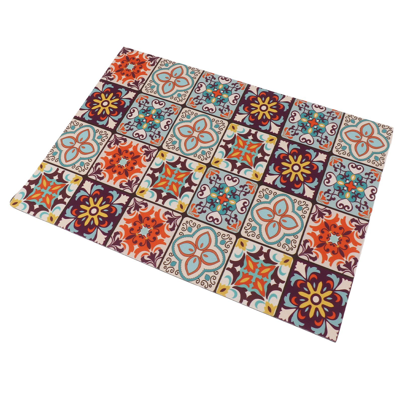 Coffee Bar Mat 3.5mm Thick Bright Colors Anti Slip Rubber Backed Waterproof Dish Drying Mat for Kitchen Dining Room 15.7in Wide and 19.7in Long - Image 6