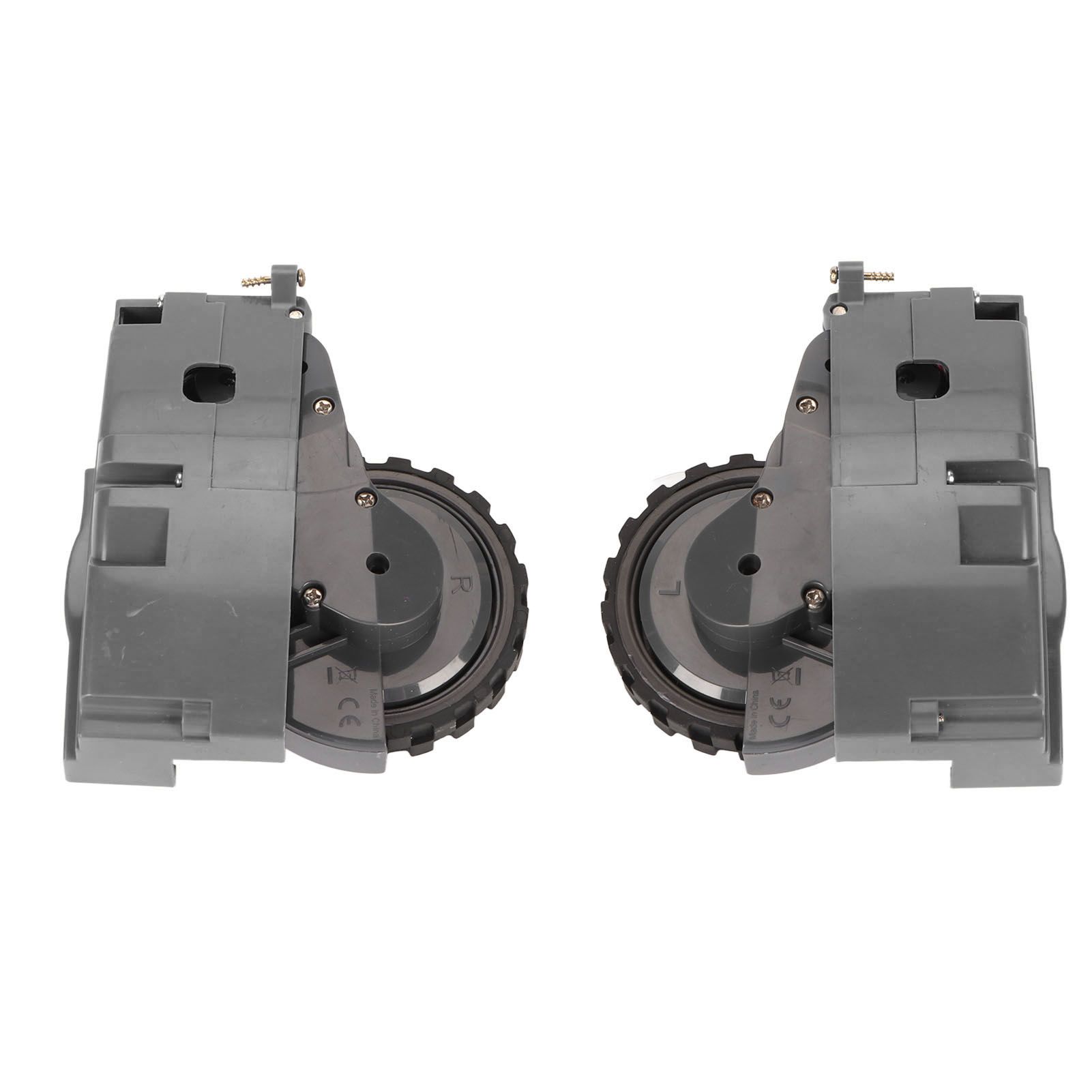 Right Left Drive Wheel Module Pair for Roomba 500 600 700 800 900 880 870 871 885 880 860 861 875 Series Vacuum Cleaner Grey - Image 1