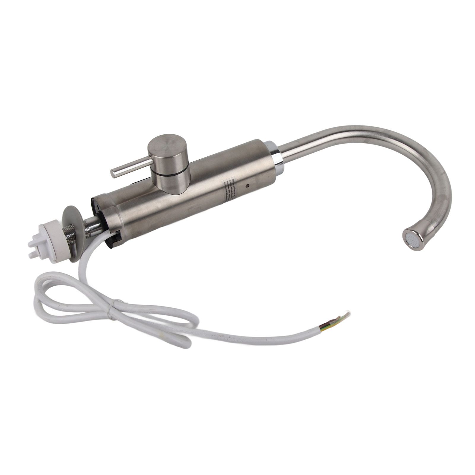 Stainless Steel Electric Water Heater Faucet Instant Tankless Electric Hot Water Heater Faucet for Household Kitchen Cold Hot Dual Use - Image 3