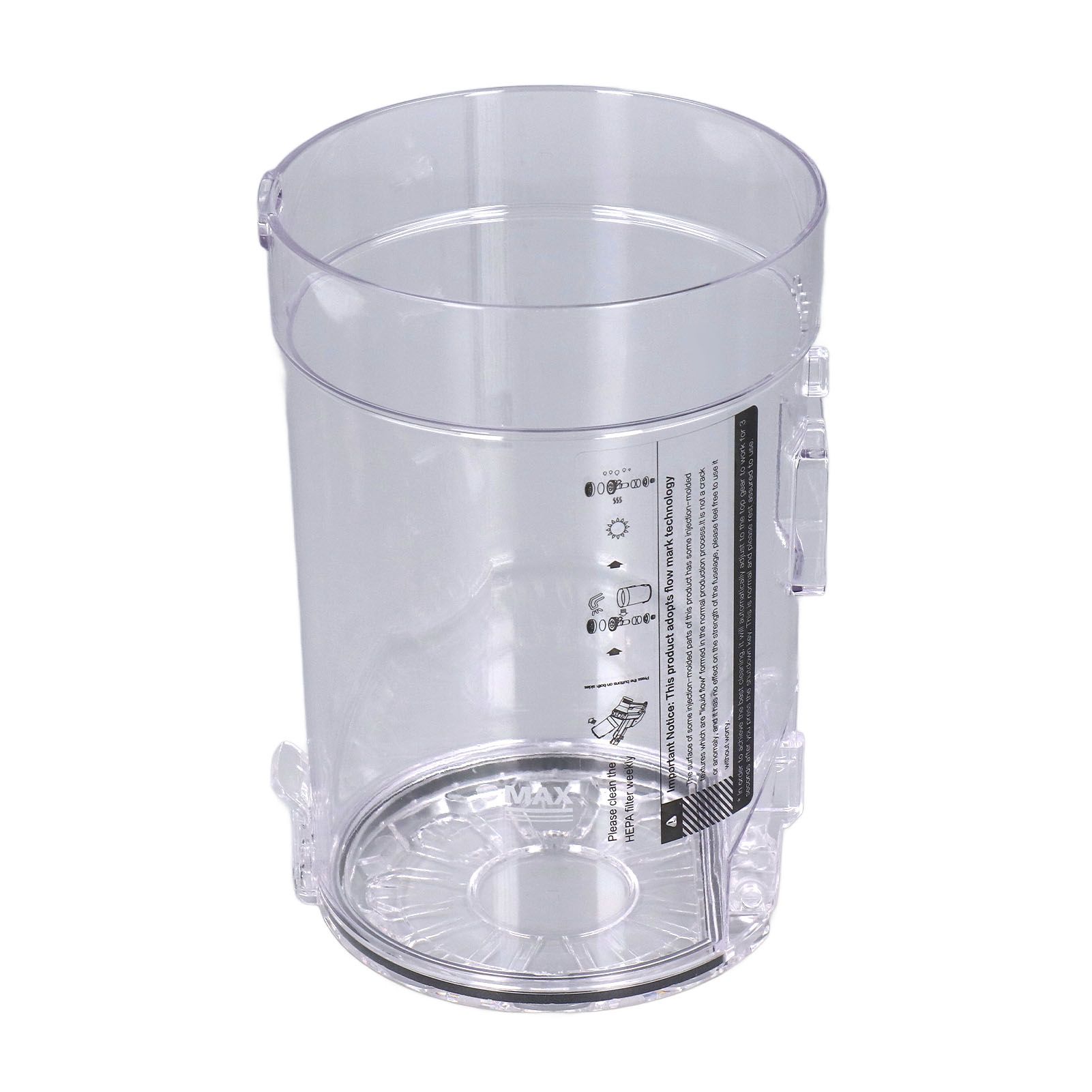 Vacuum Cleaner Dust Bucket ABS Handheld Cordless Vacuum Cleaner Dust Collection Cup Replacement for Proscenic P10 P11 P10PRO Accessories - Image 5