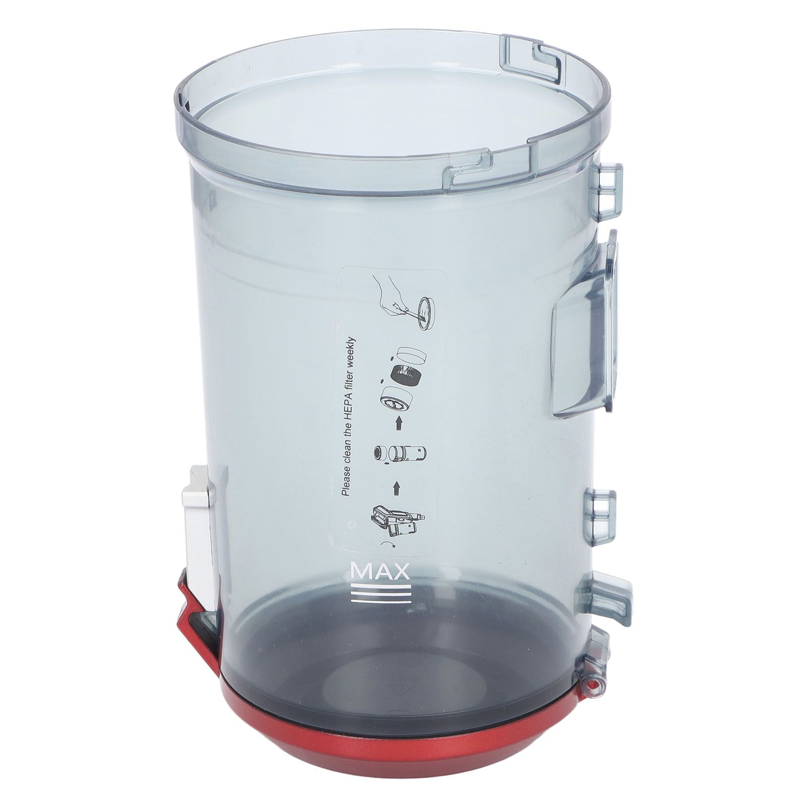 Vacuum Cleaner Dust Box ABS Bin Large Capacity Easy Install Vacuum Cleaner Part for Proscenic I9 - Image 1