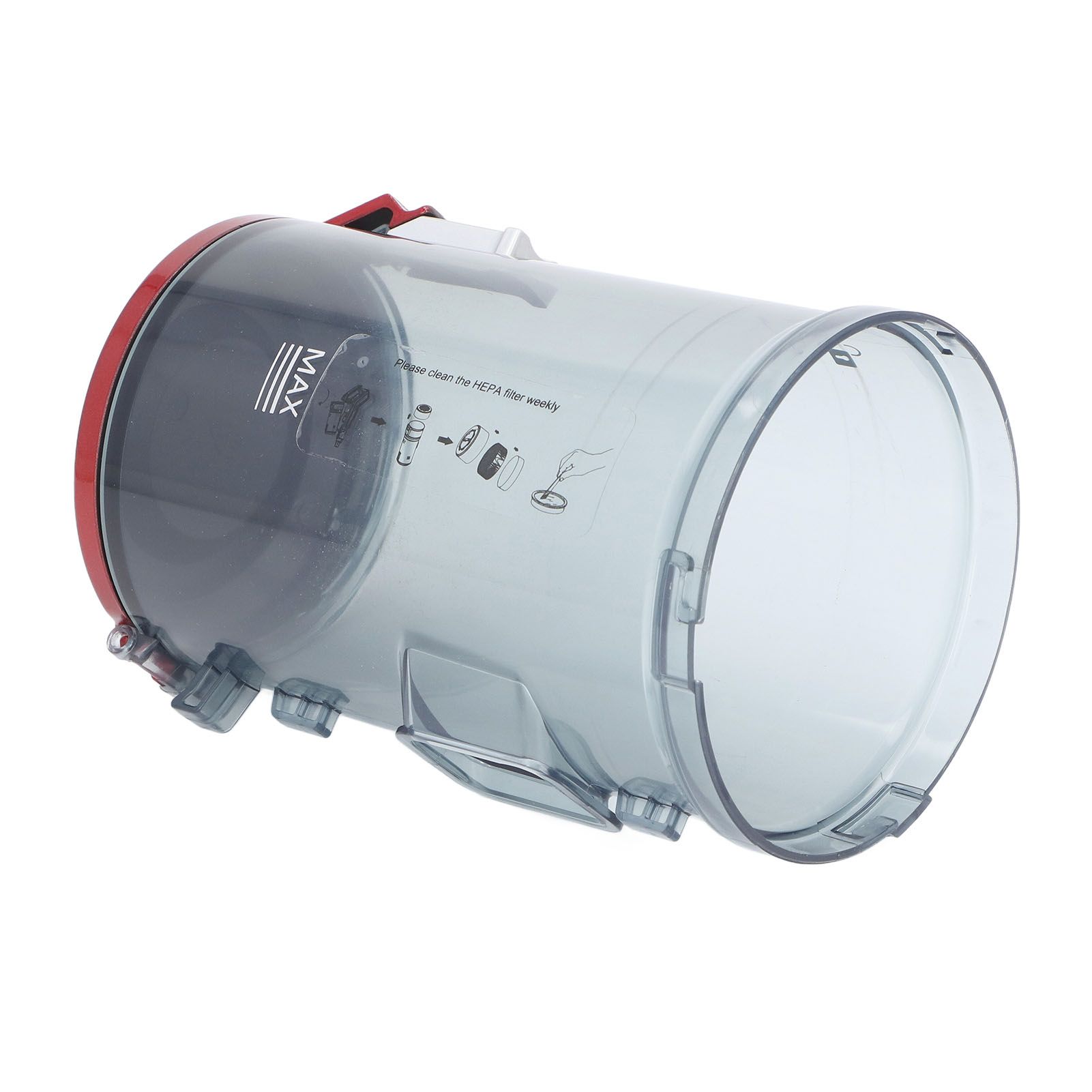 Vacuum Cleaner Dust Box ABS Bin Large Capacity Easy Install Vacuum Cleaner Part for Proscenic I9 - Image 8