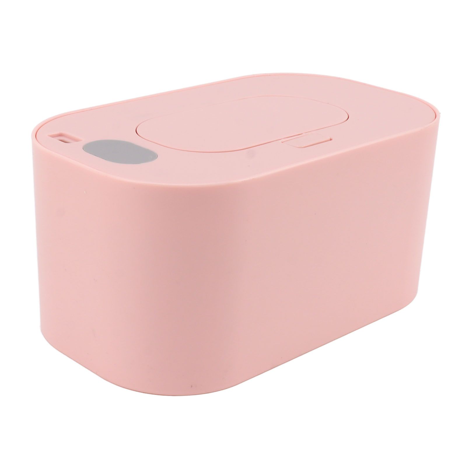 Wipe Warmer Wet Wipe Dispenser USB Powered Constant Temperature Large Capacity with Display Wipe Heater for Infants Pink - Image 6