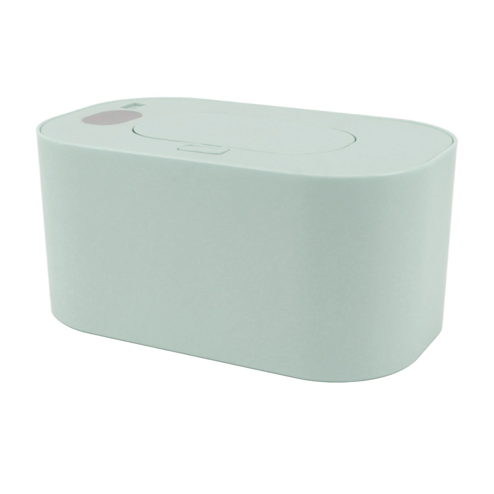 Wipe Warmer Wet Wipe Dispenser USB Powered Constant Temperature Large Capacity with Display Wipe Heater for Infants Green - Image 7