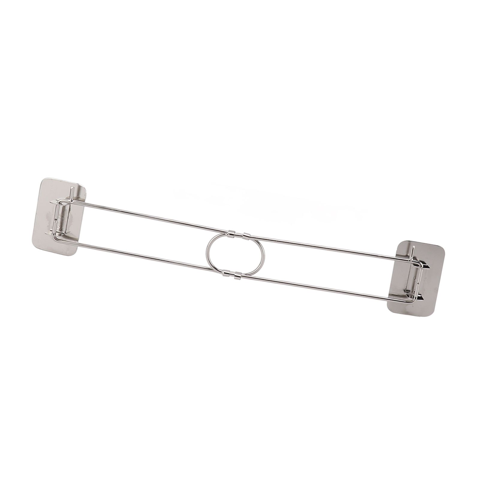 RV Corner Storage Bar Stainless Steel Adjustable Steel Rod with Hook for Securing - Image 6