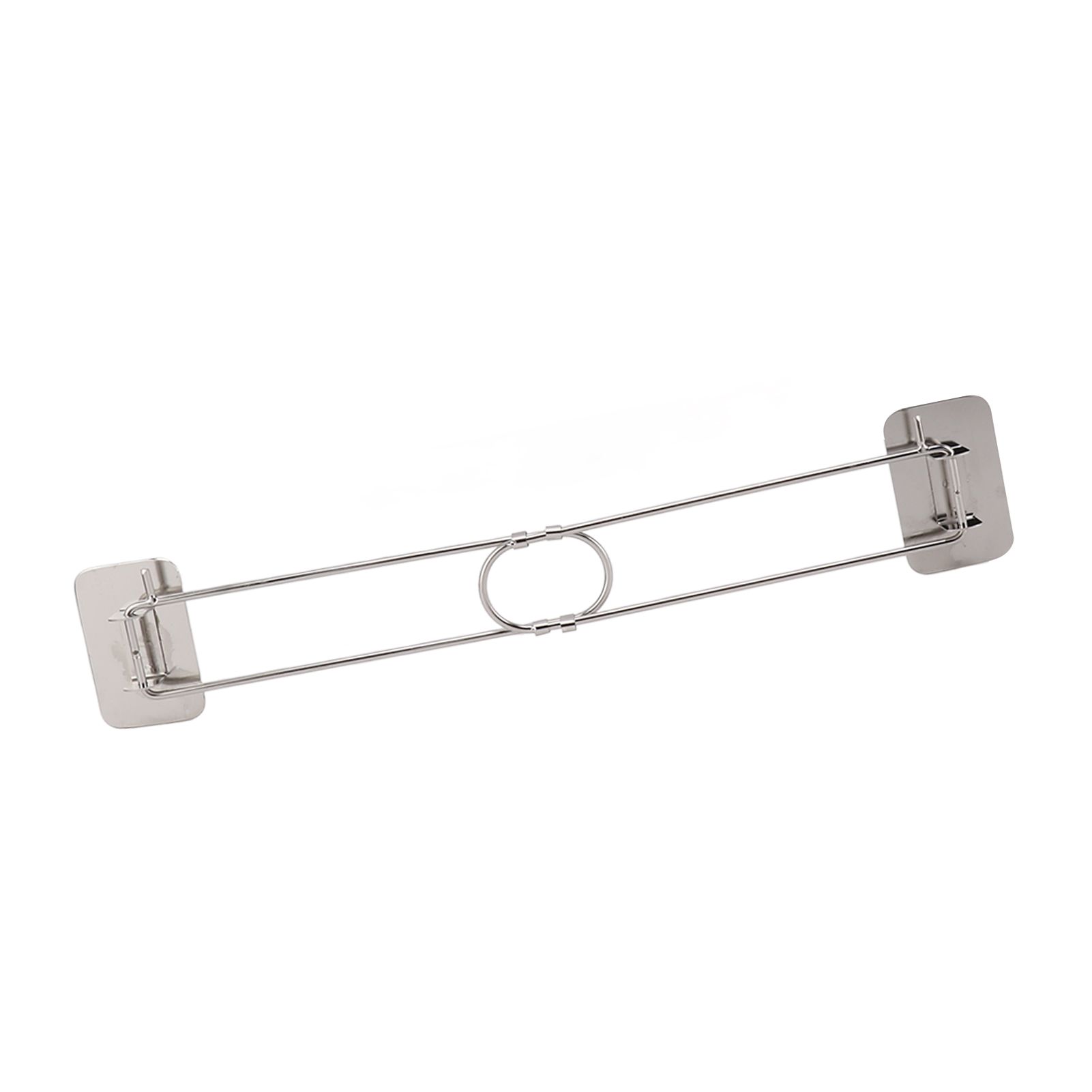 RV Corner Storage Bar Stainless Steel Adjustable Steel Rod with Hook for Securing - Image 7
