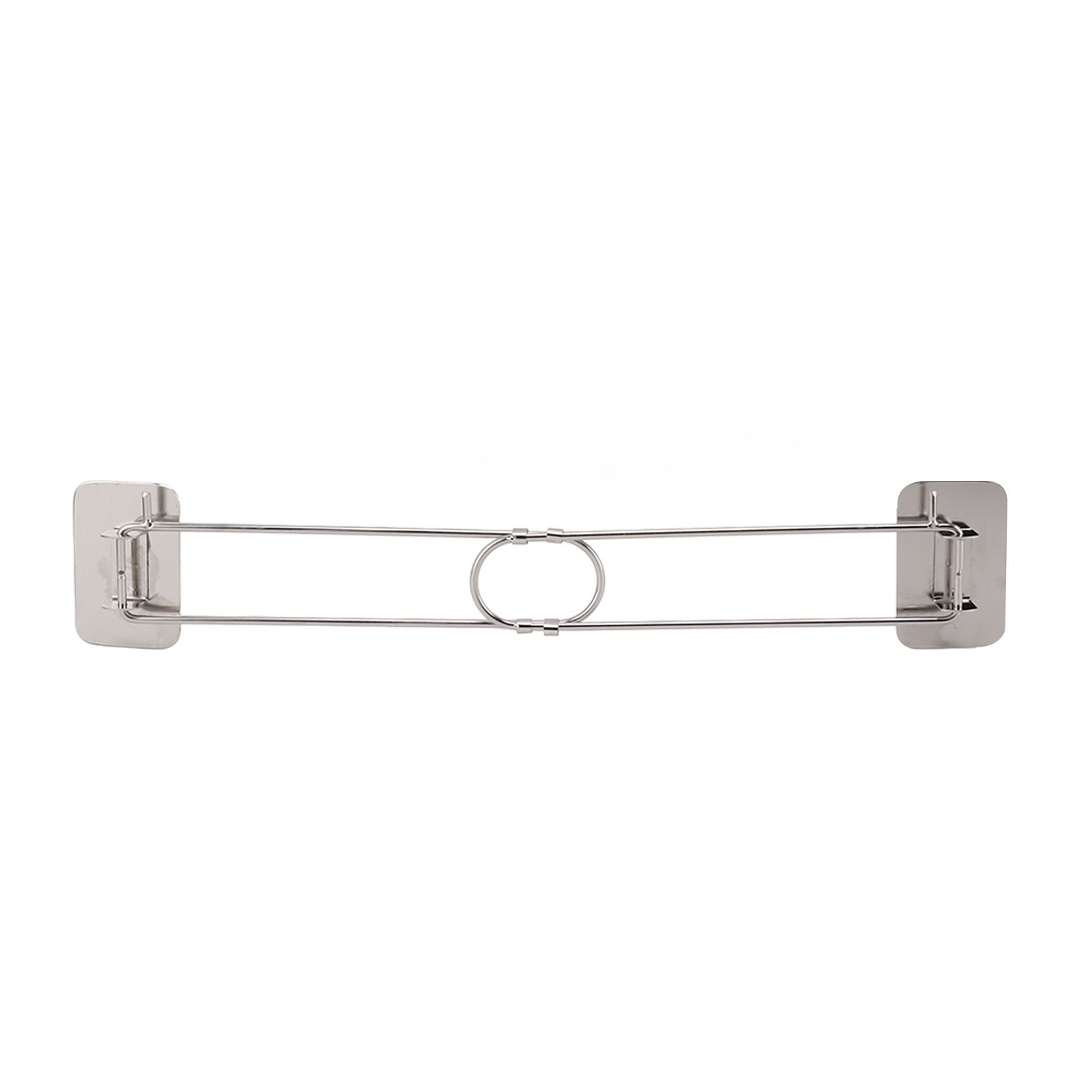 RV Corner Storage Bar Stainless Steel Adjustable Steel Rod with Hook for Securing - Image 8