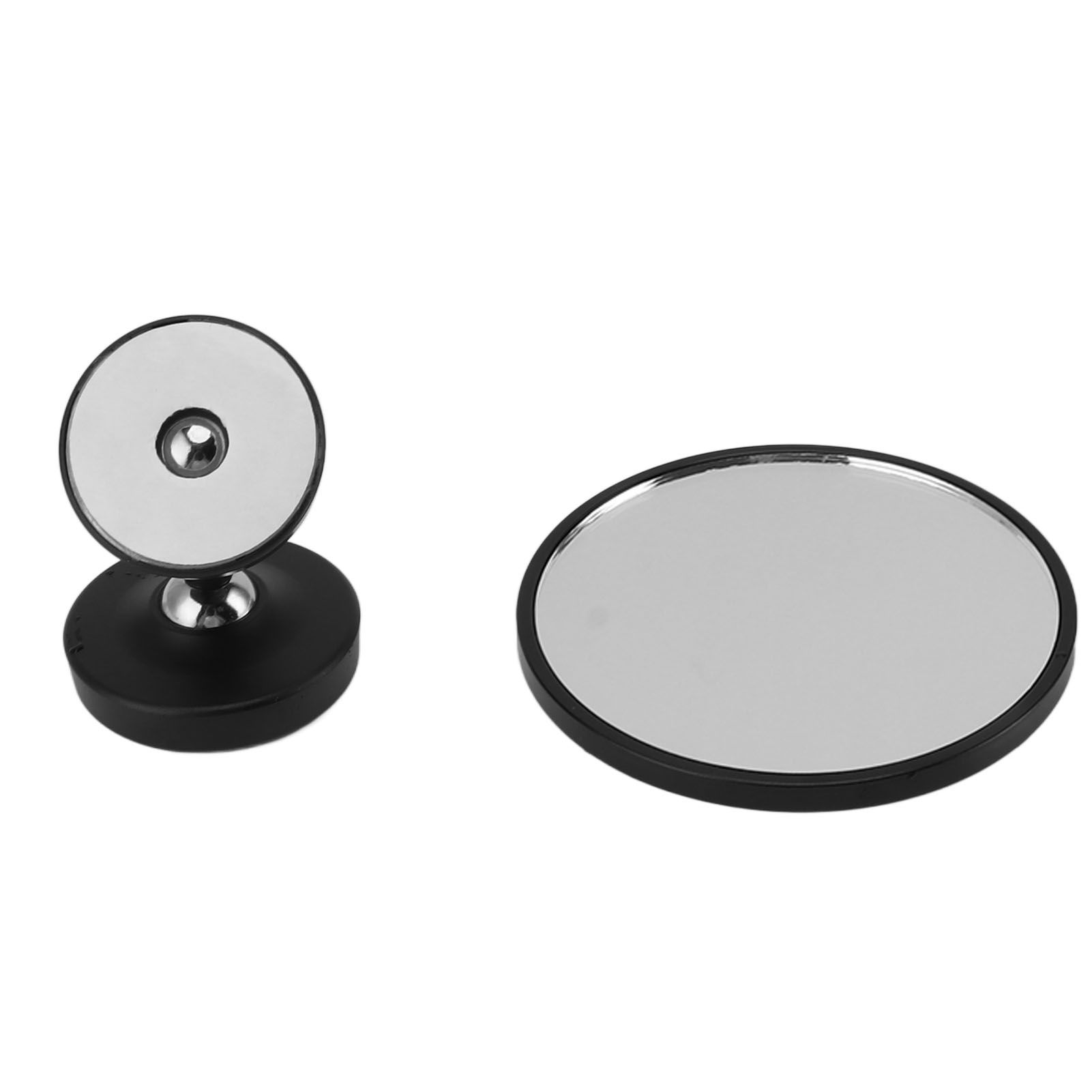 Coffee Maker Magnetic Mirror with 360° Rotating Base Aluminum Alloy Dual Ball Joints Coffee Flow Rate Observation Reflector Mirror Black - Image 1