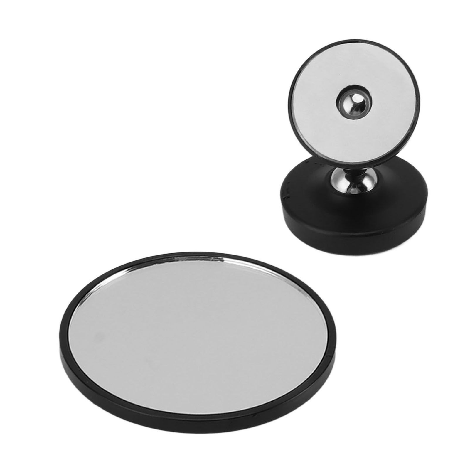 Coffee Maker Magnetic Mirror with 360° Rotating Base Aluminum Alloy Dual Ball Joints Coffee Flow Rate Observation Reflector Mirror Black - Image 8