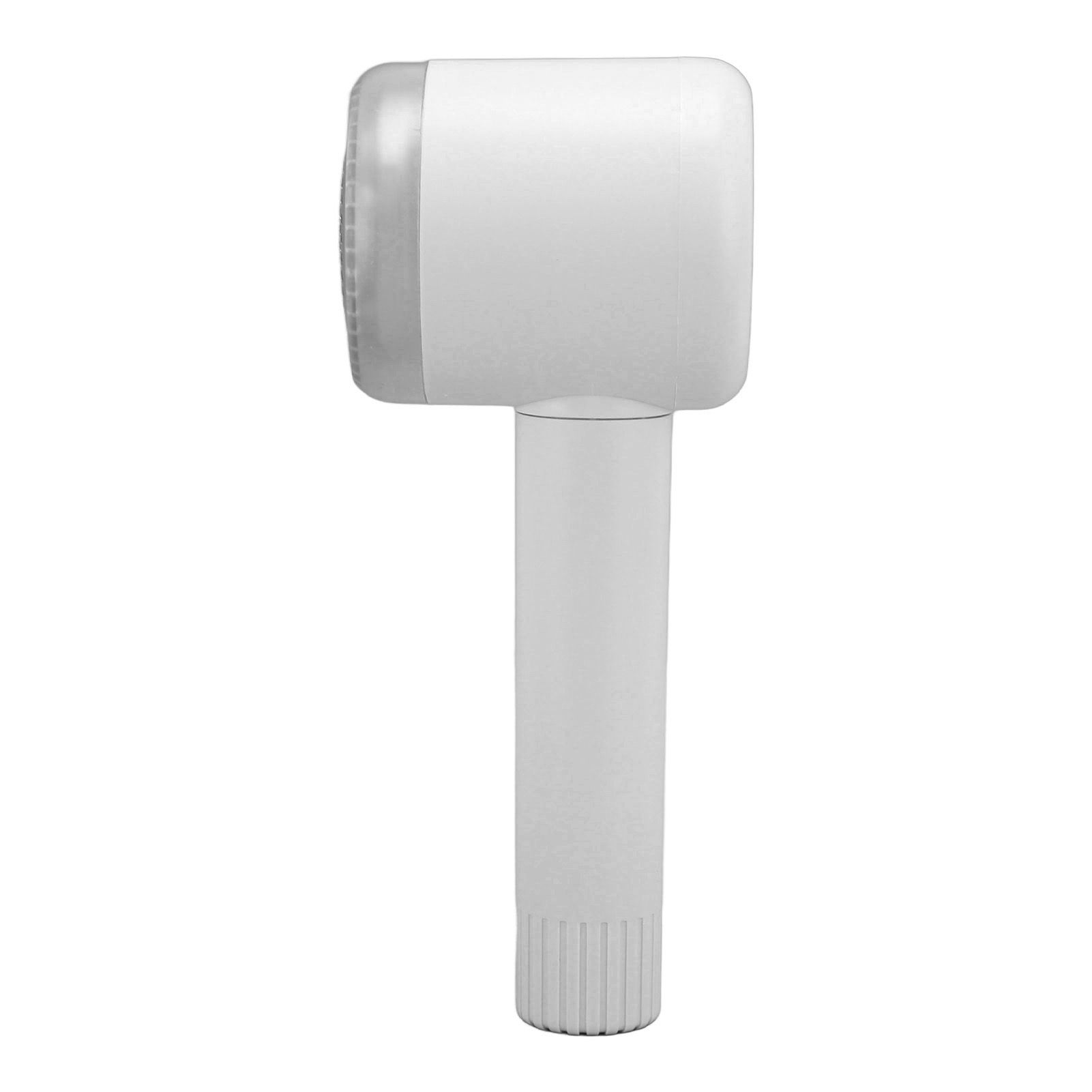 Electric Lint Shaver Fuzz Removing 6 Blades High Efficiency Lint Roller Fabric Defuzzer for Clothes Carpet Couch White - Image 8