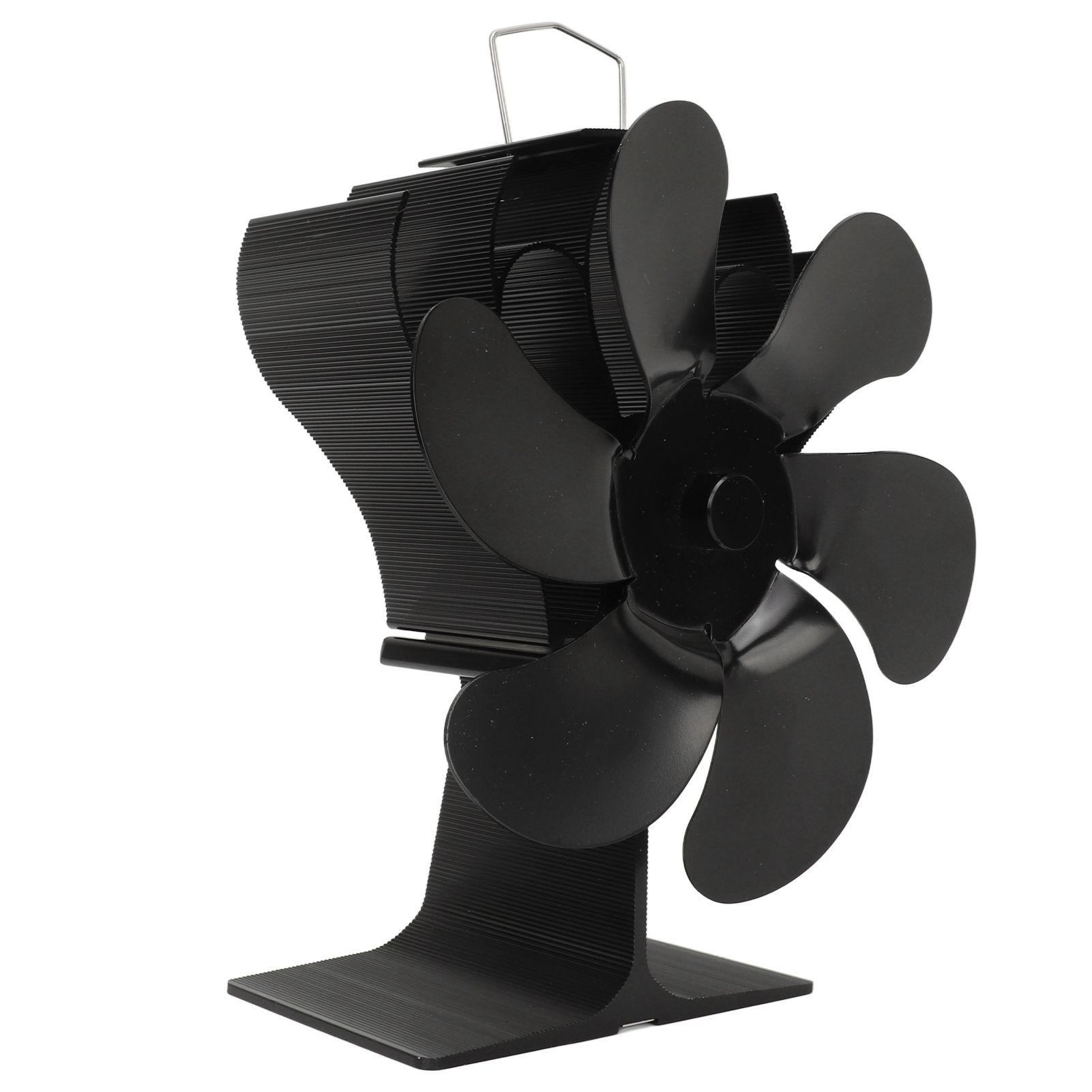 Stove Fan 6 Blades Fireplace Fan Heat Powered Fast Warm Circulation Quiet Heat Resistant Thermoeletric Fan for Log Burner Home - Image 4