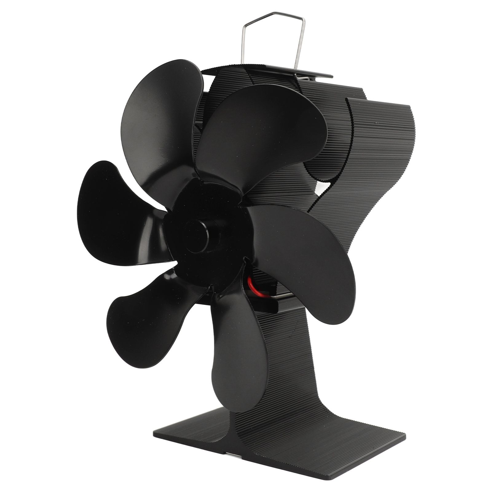 Stove Fan 6 Blades Fireplace Fan Heat Powered Fast Warm Circulation Quiet Heat Resistant Thermoeletric Fan for Log Burner Home - Image 5
