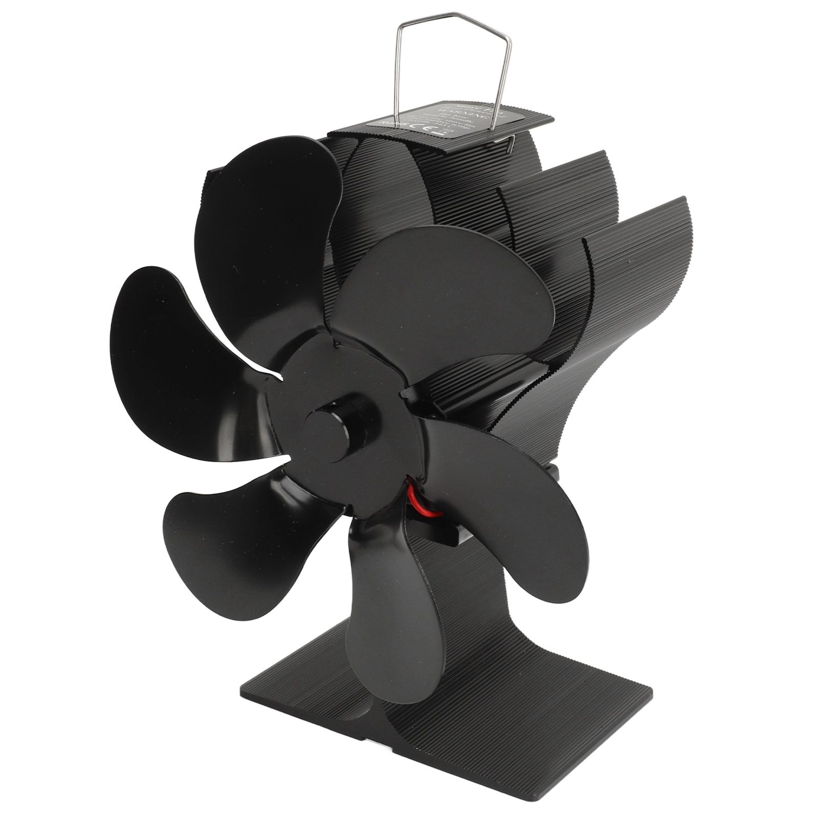 Stove Fan 6 Blades Fireplace Fan Heat Powered Fast Warm Circulation Quiet Heat Resistant Thermoeletric Fan for Log Burner Home - Image 6