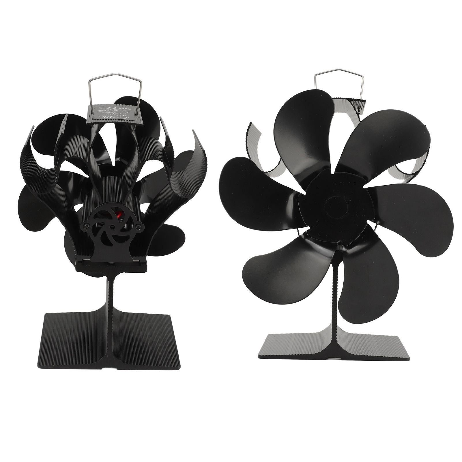 Stove Fan 6 Blades Fireplace Fan Heat Powered Fast Warm Circulation Quiet Heat Resistant Thermoeletric Fan for Log Burner Home - Image 8