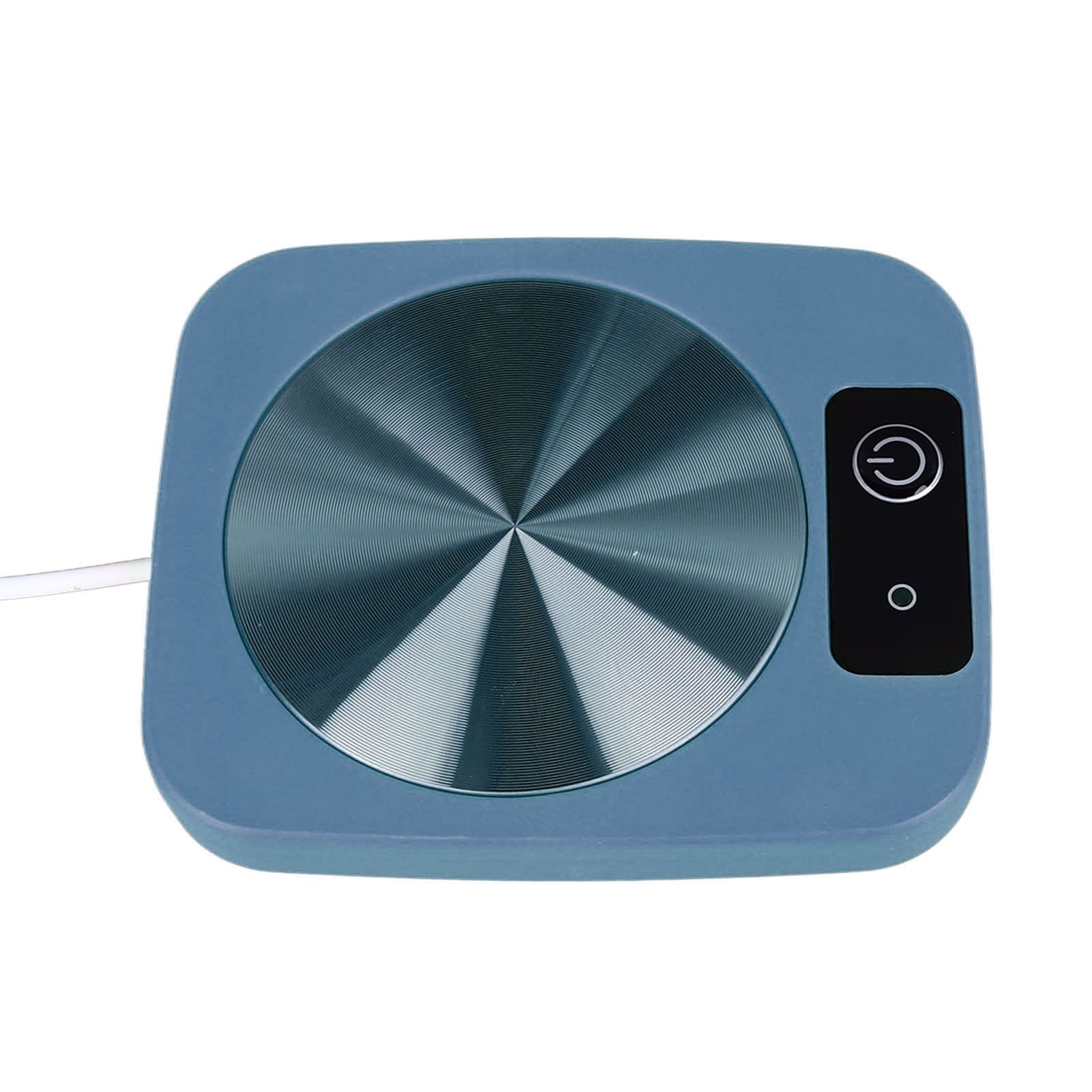 Coffee Warmer Smart Constant Temperature USB Powered Portable Mug Warmer for Office Travel Home Blue - Image 3