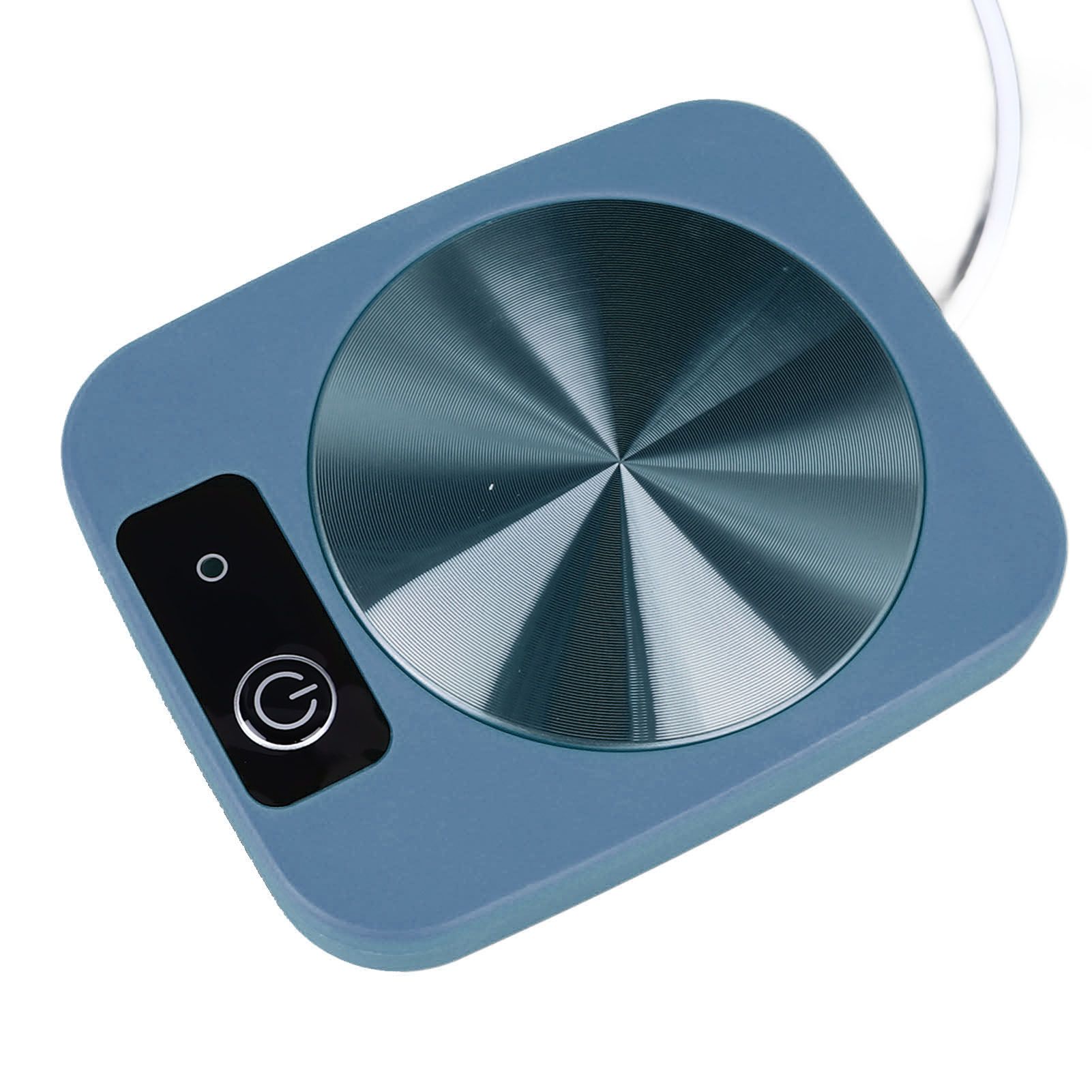 Coffee Warmer Smart Constant Temperature USB Powered Portable Mug Warmer for Office Travel Home Blue - Image 4