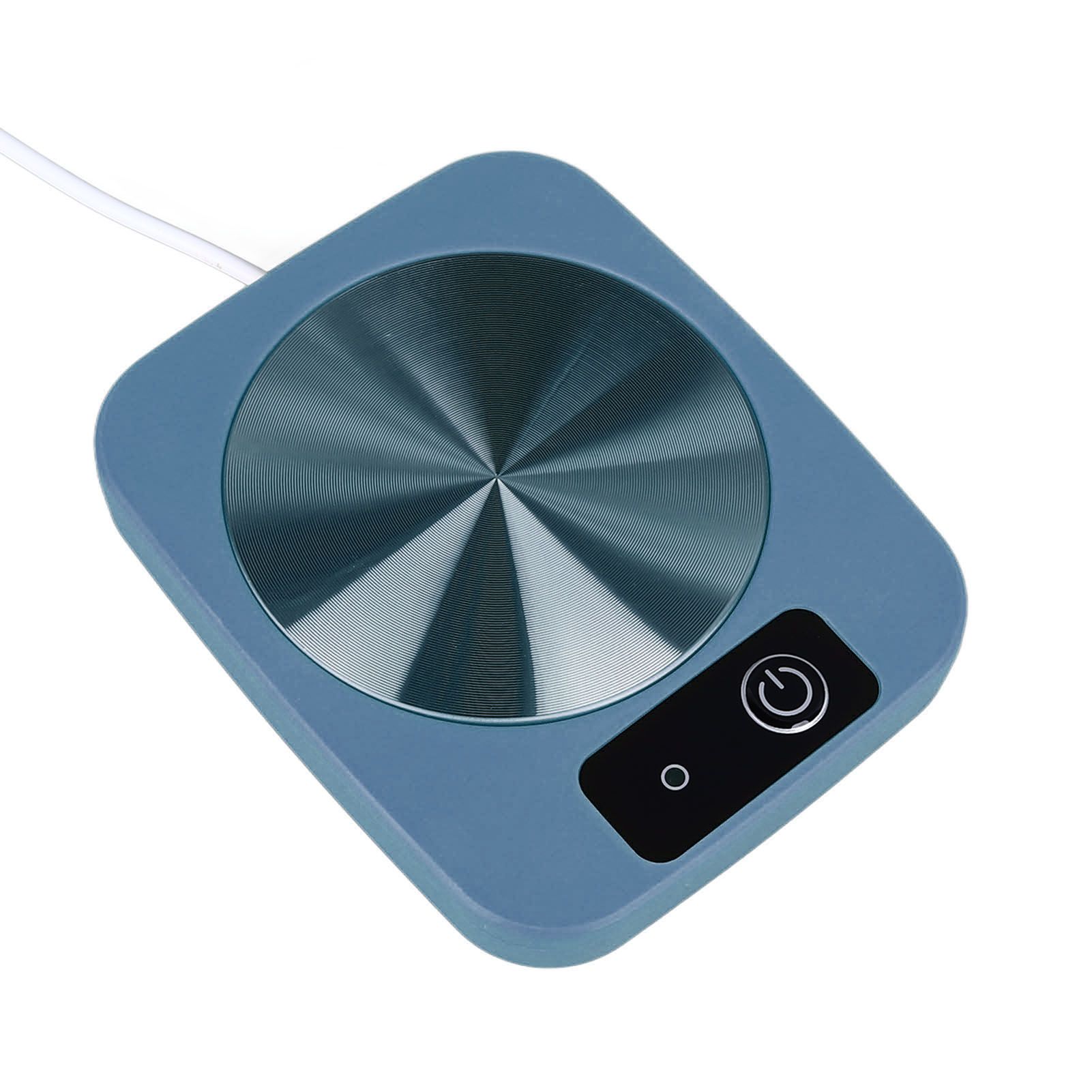 Coffee Warmer Smart Constant Temperature USB Powered Portable Mug Warmer for Office Travel Home Blue - Image 5