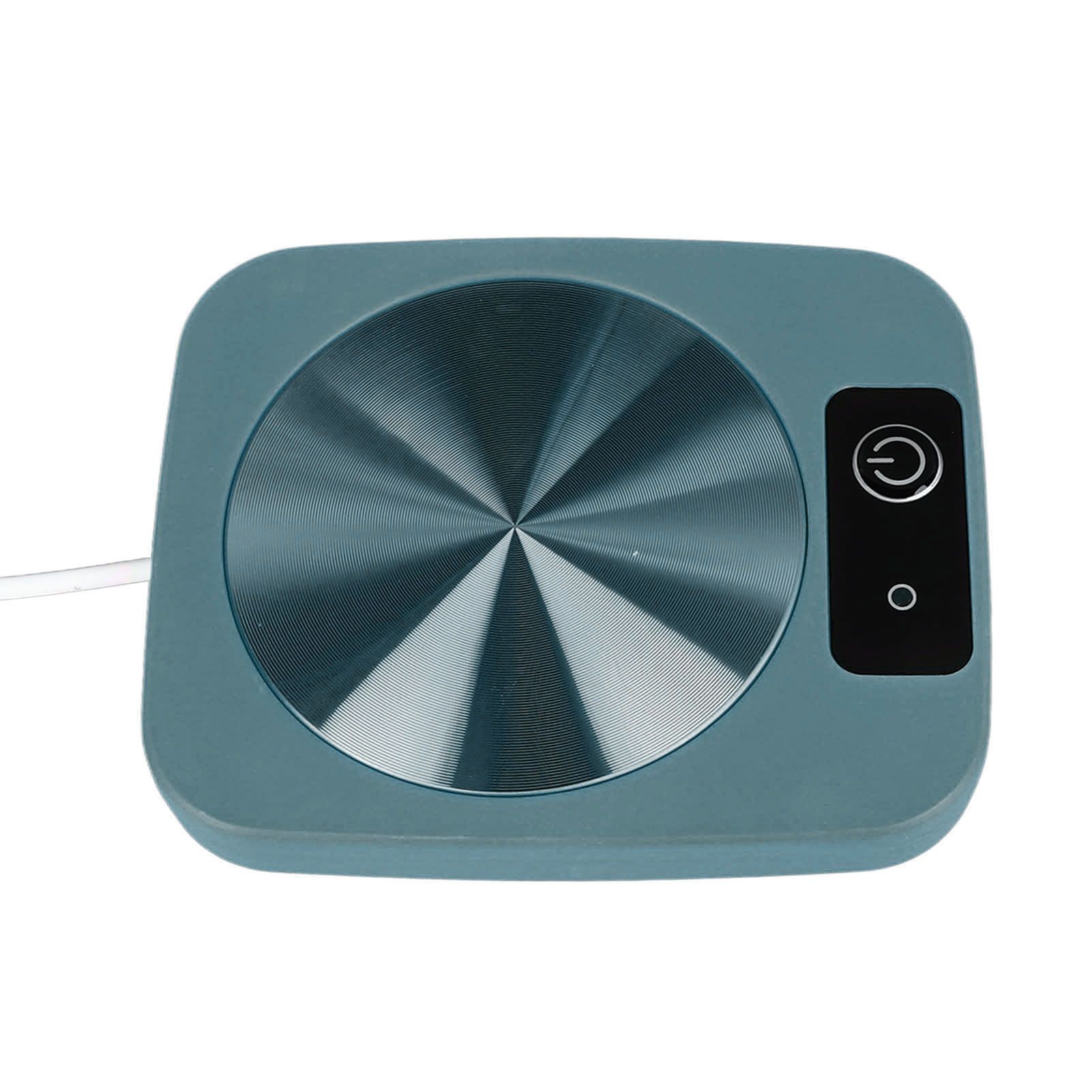 Coffee Warmer Smart Constant Temperature USB Powered Portable Mug Warmer for Office Travel Home Green - Image 3