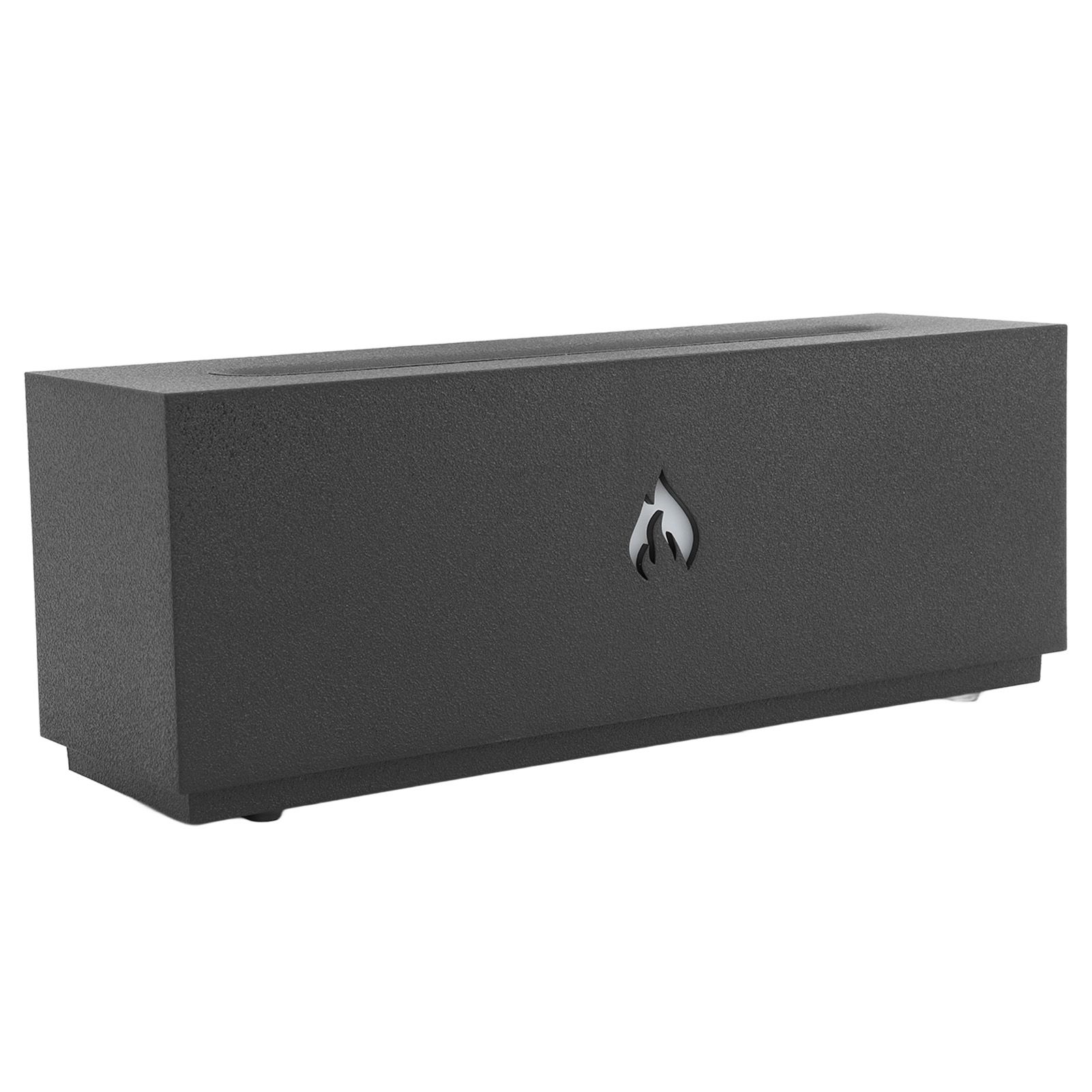 Flame Air Diffuser 3D Fireplace Appearance Multi Colored Fire Automatic Power Off Protection 320ml Silent Flame Mist Air Humidifier for Bedroom Office Black - Image 6
