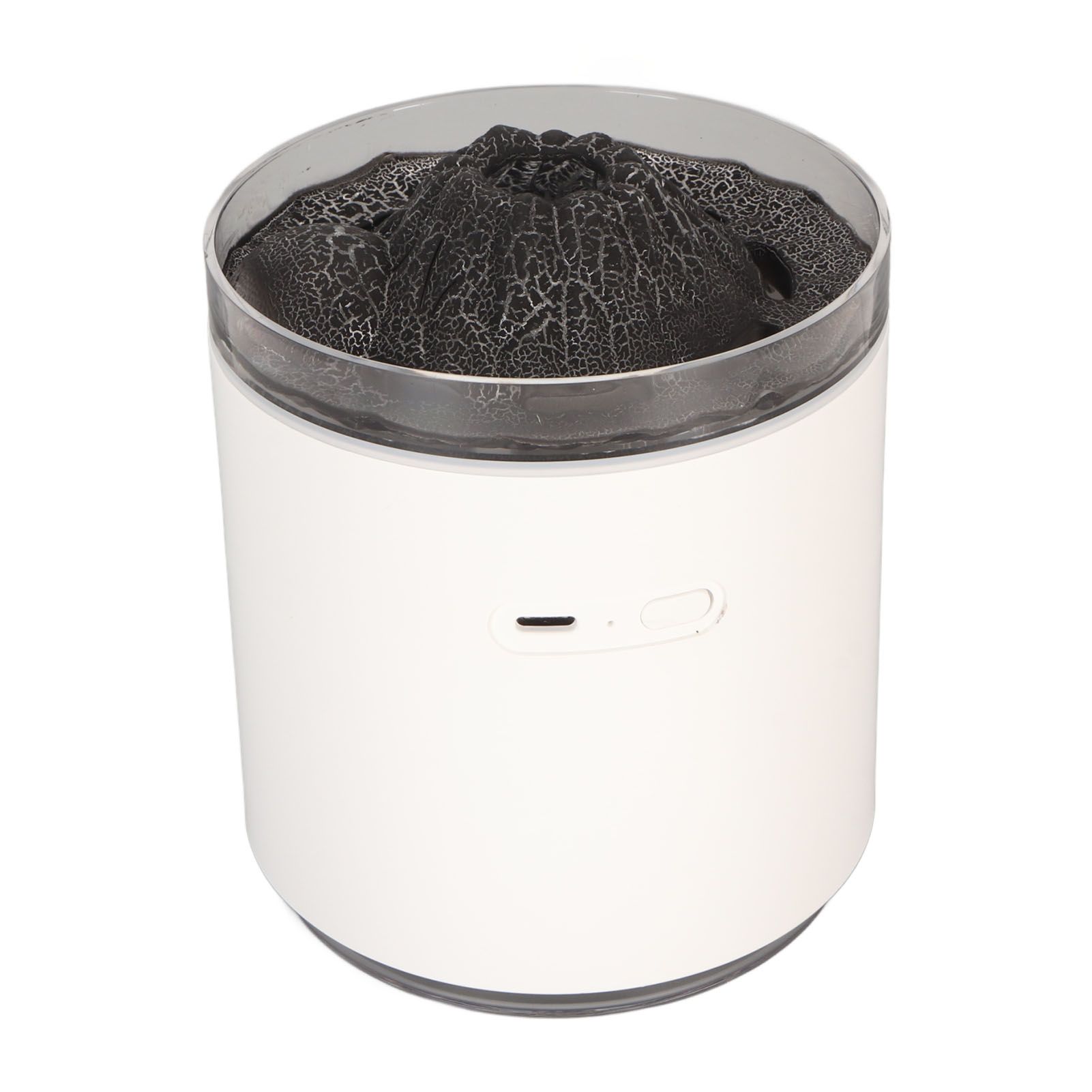 Aromatherapy Mist Diffuser Intelligent Multifunctional Timing Atomizing Flame Humidifier for Bedroom Living Room Black - Image 3