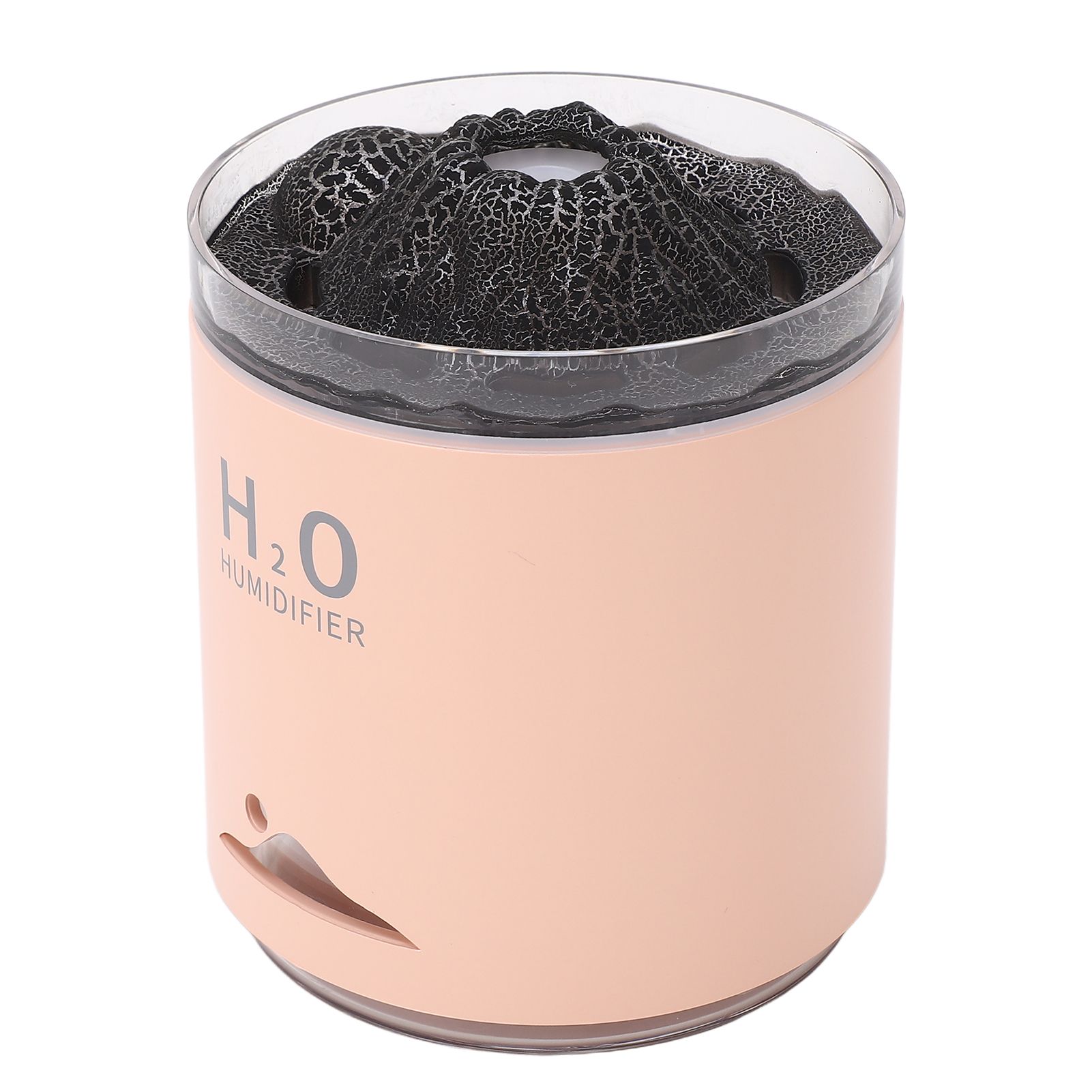 Essential Oil Diffuser Large Capacity Colorful Volcano Appearance Night Light Aromatherapy Oil Humidity Diffuser Pink - Image 4