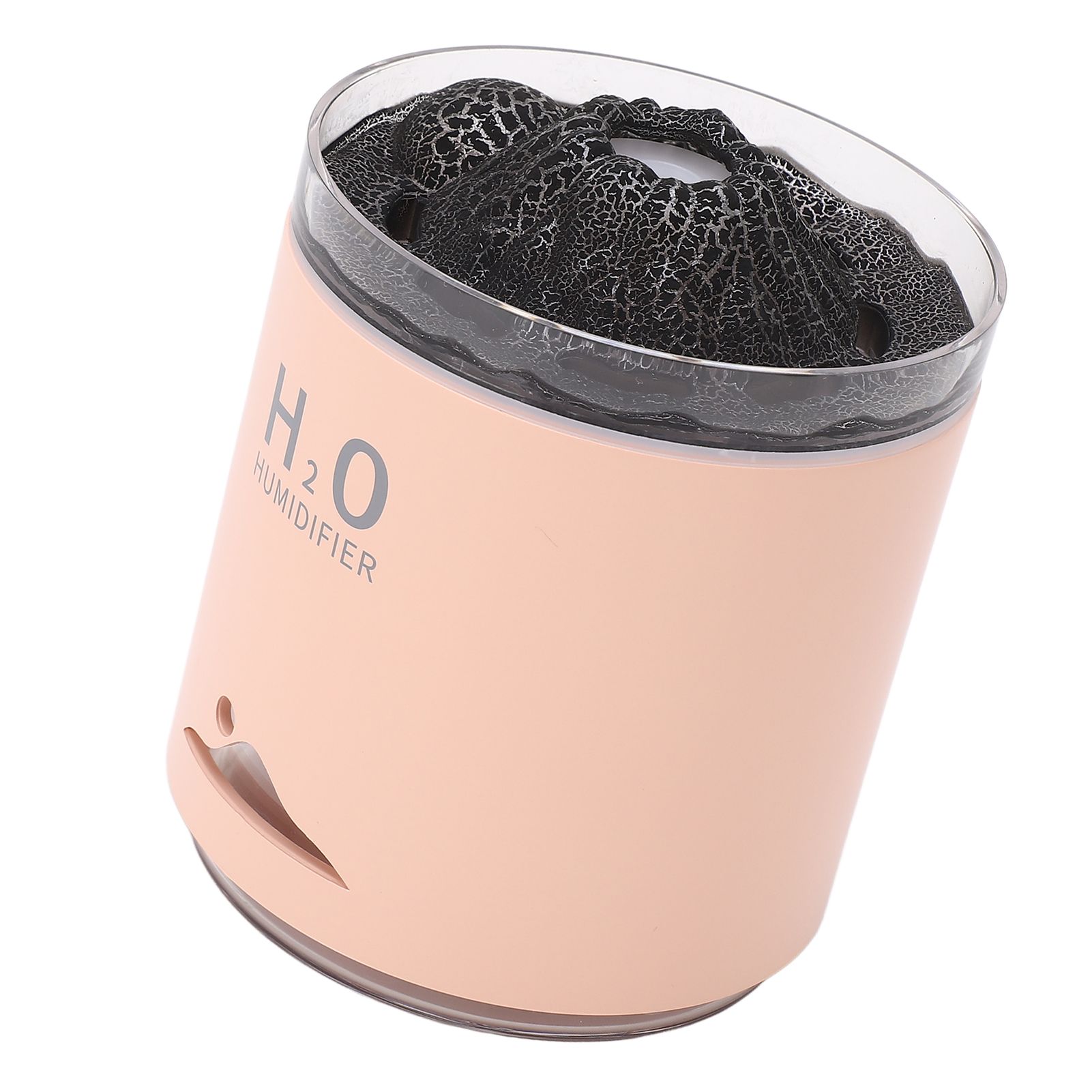 Essential Oil Diffuser Large Capacity Colorful Volcano Appearance Night Light Aromatherapy Oil Humidity Diffuser Pink - Image 6