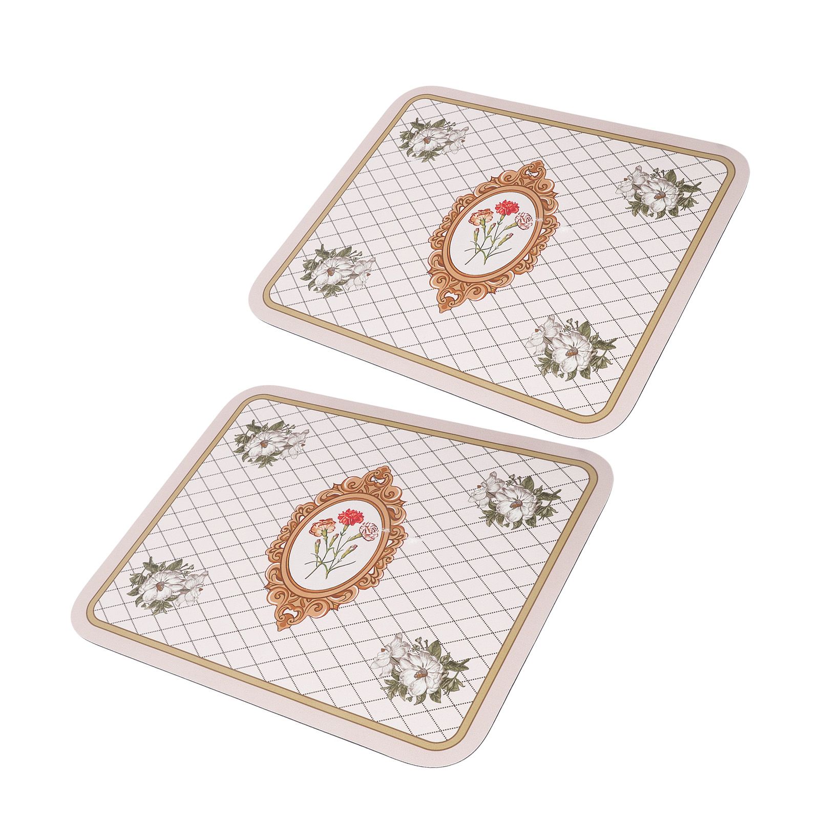 2PCS Coffee Mat Prevent Slip Waterproof Bottom Shockproof Absorbent Dish Drying Mat for Coffee Bar Accessories 50x60cm / 19.7x23.6in - Image 3