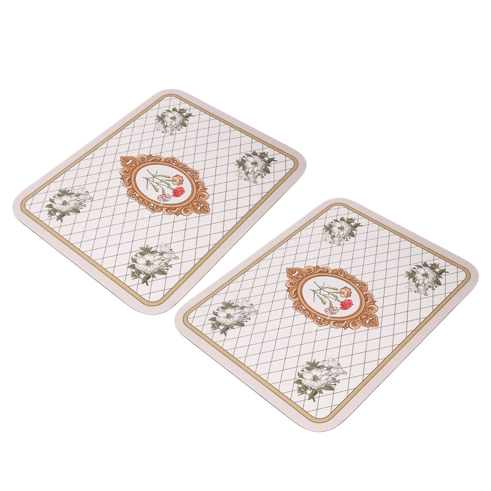 2PCS Coffee Mat Prevent Slip Waterproof Bottom Shockproof Absorbent Dish Drying Mat for Coffee Bar Accessories 50x60cm / 19.7x23.6in - Image 5
