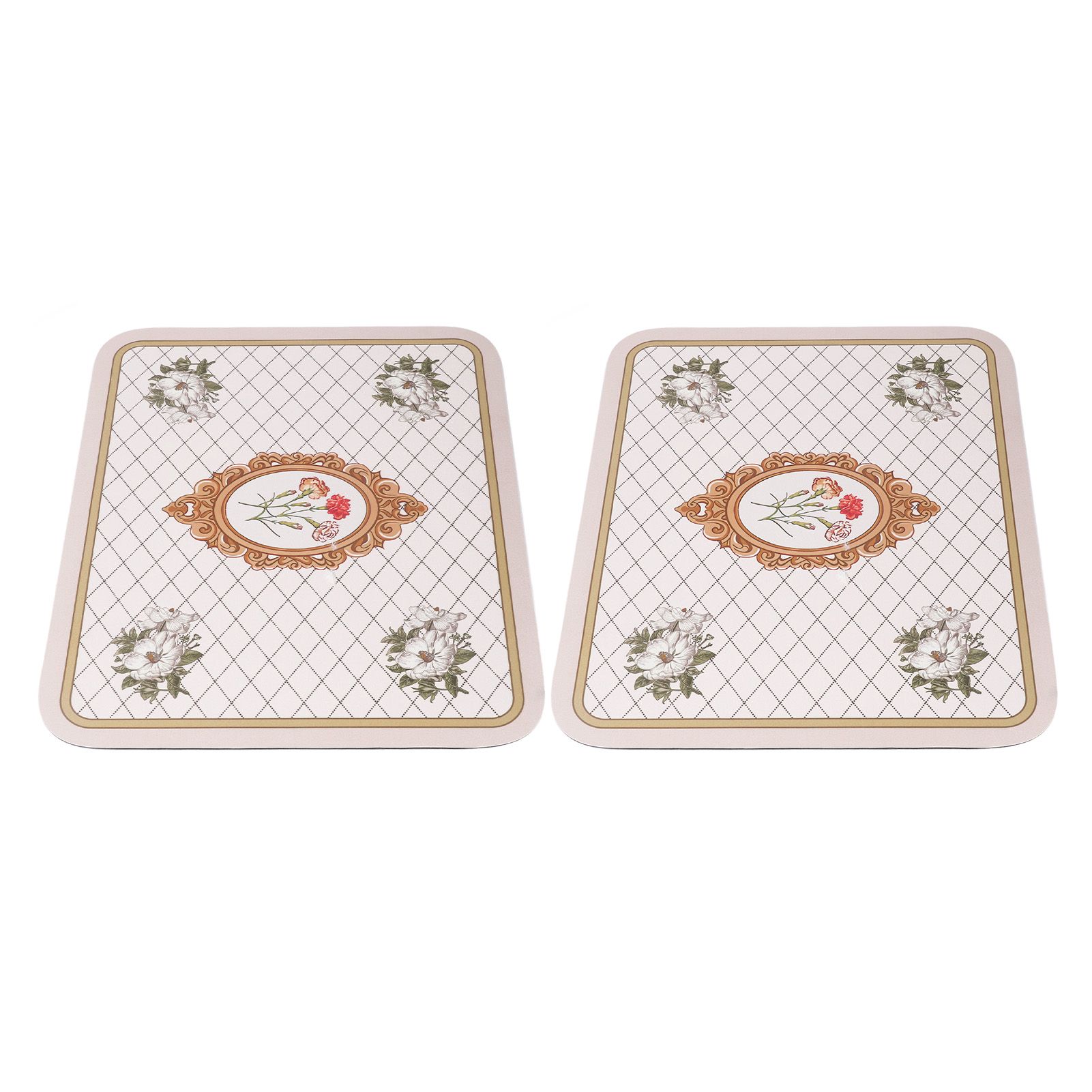 2PCS Coffee Mat Prevent Slip Waterproof Bottom Shockproof Absorbent Dish Drying Mat for Coffee Bar Accessories 50x60cm / 19.7x23.6in - Image 6